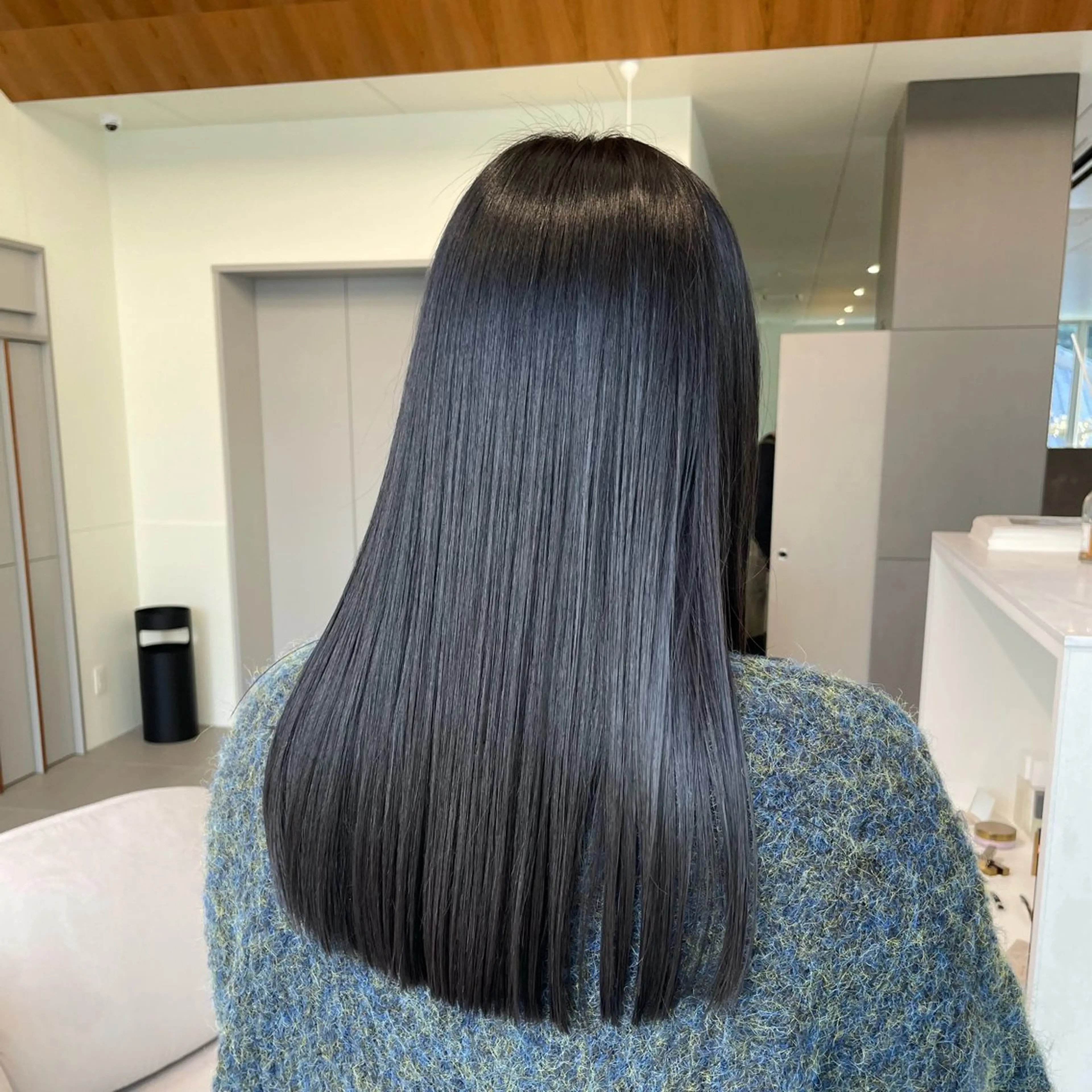 ロング パーマ 縮毛矯正 トリートメント 髪質改善/ボブ 🌻Mutsumiのヘアスタイル