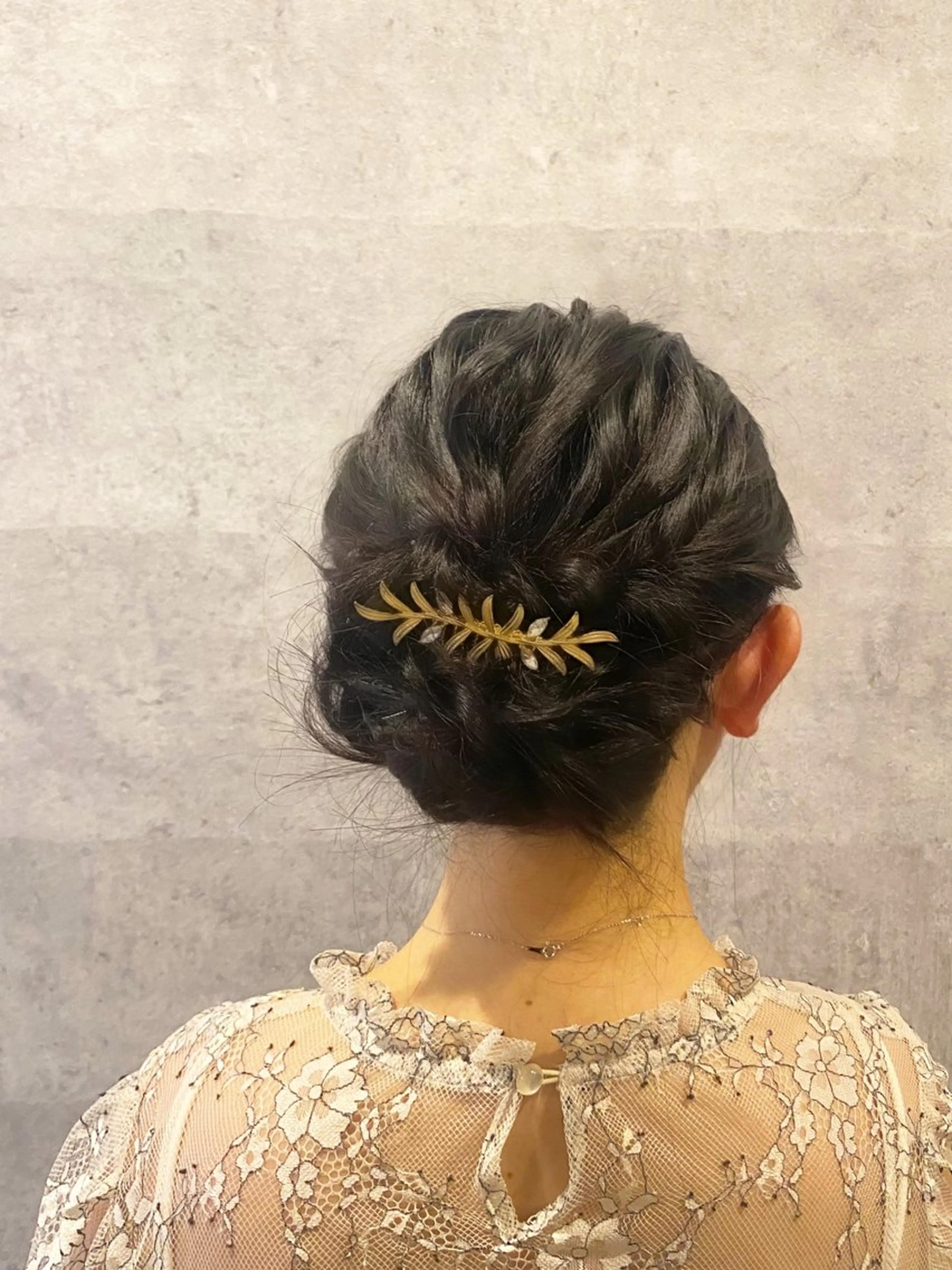 ヘアアレンジ ヘアセット 清川 椿咲のネイルデザイン