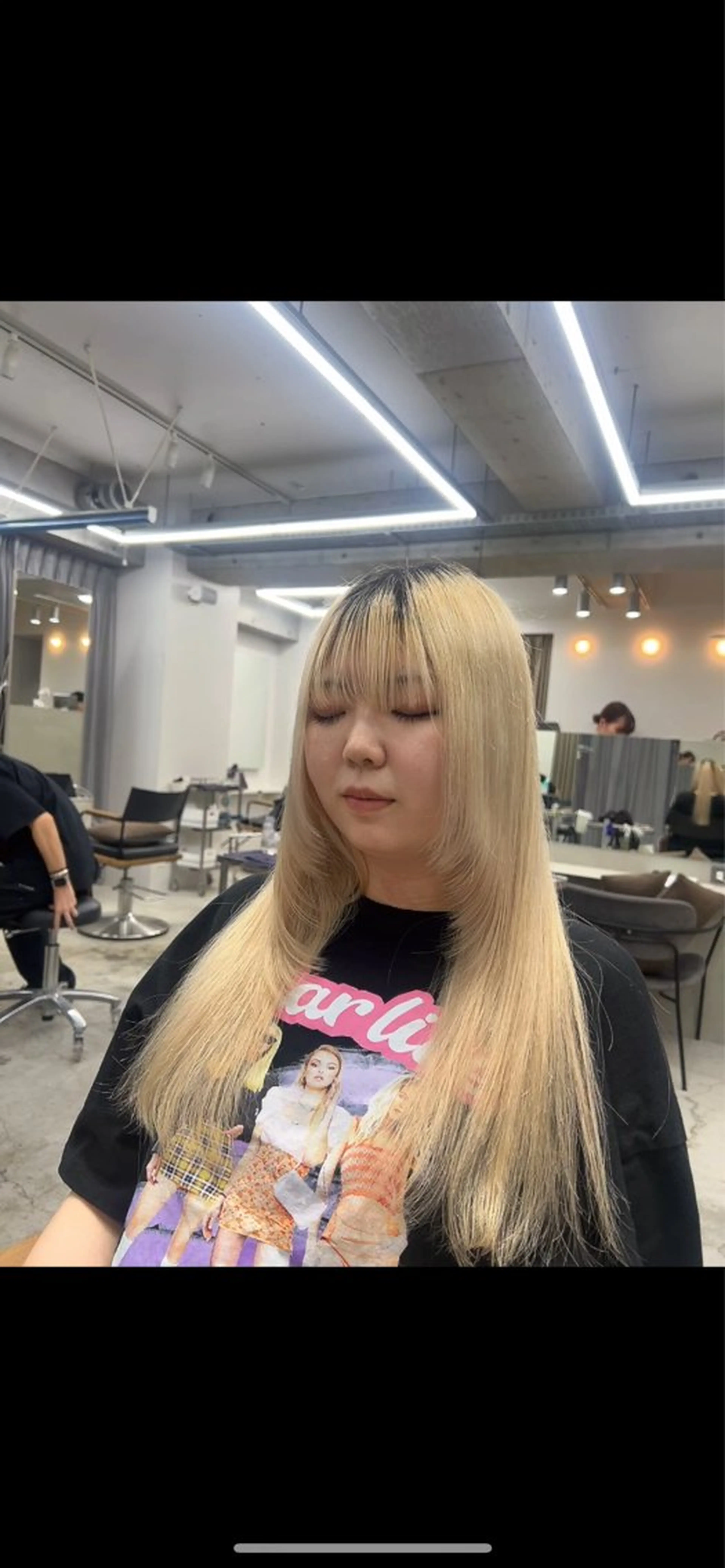 ロング 🪞表参道パーマ Nikachi🪞のヘアスタイル