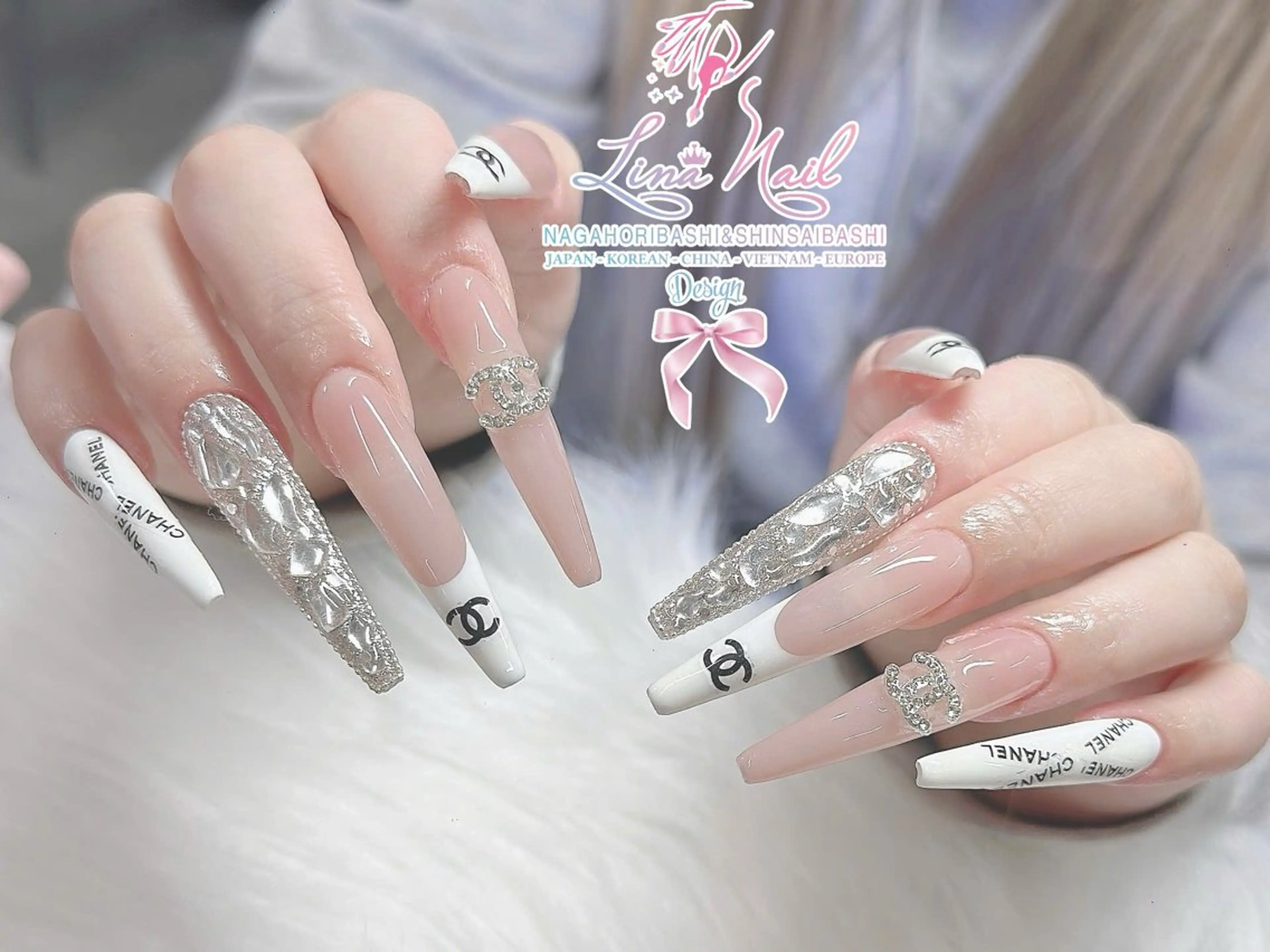 ネイル フットネイル ジェルネイル 持ち込み ネイルチップ ハンドネイル リナネイル 長堀橋店／東心斎橋店のネイルデザイン