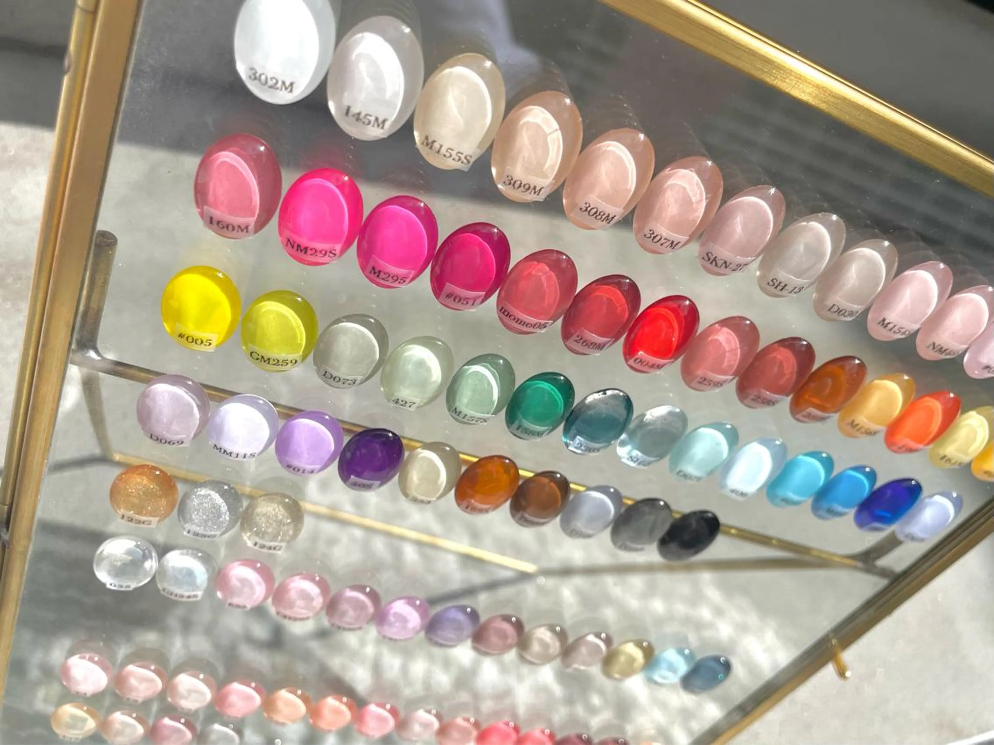 ワンカラー/ラメグラデーションの写真