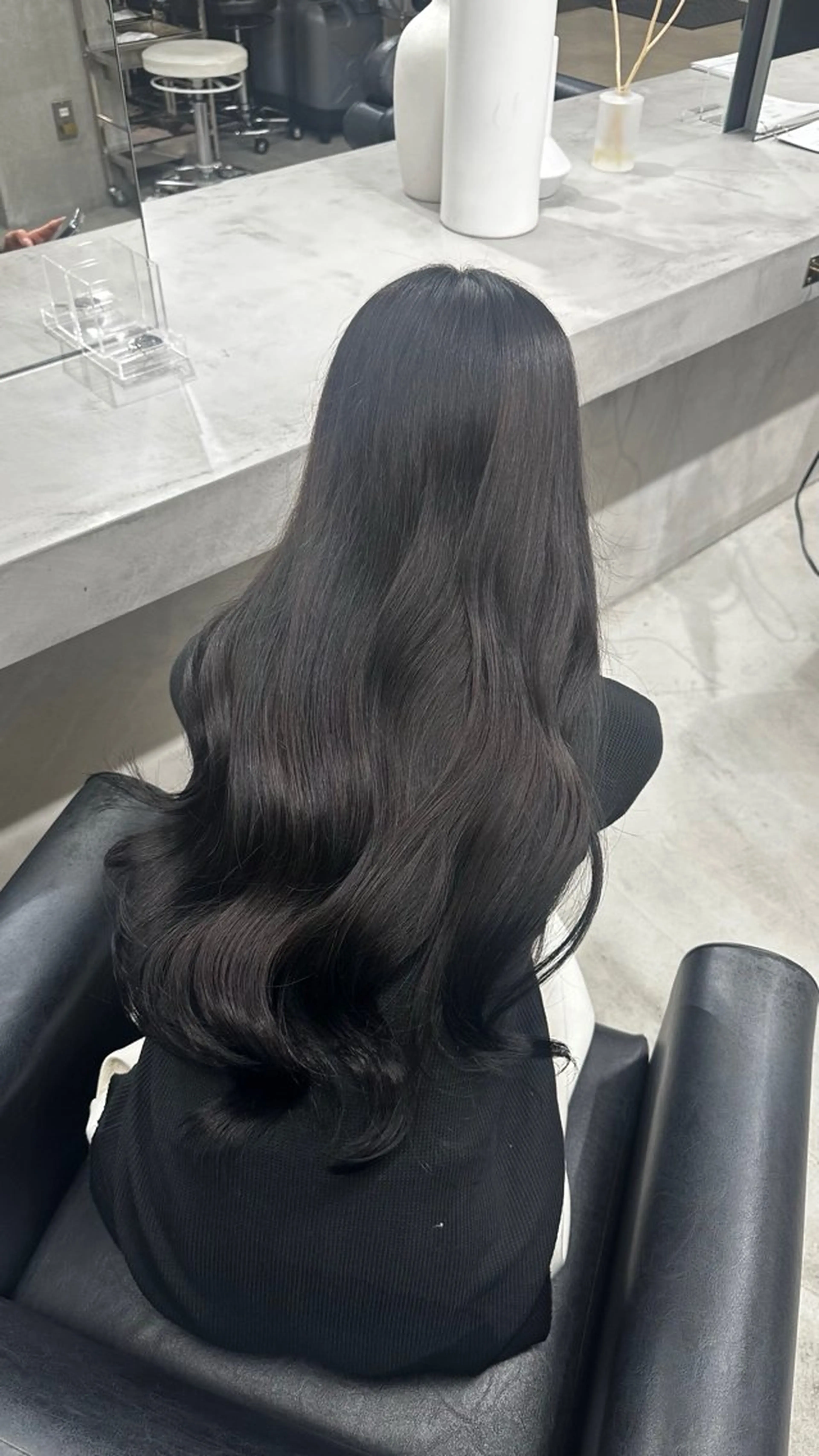 カラー 🩶 RIHOのヘアスタイル