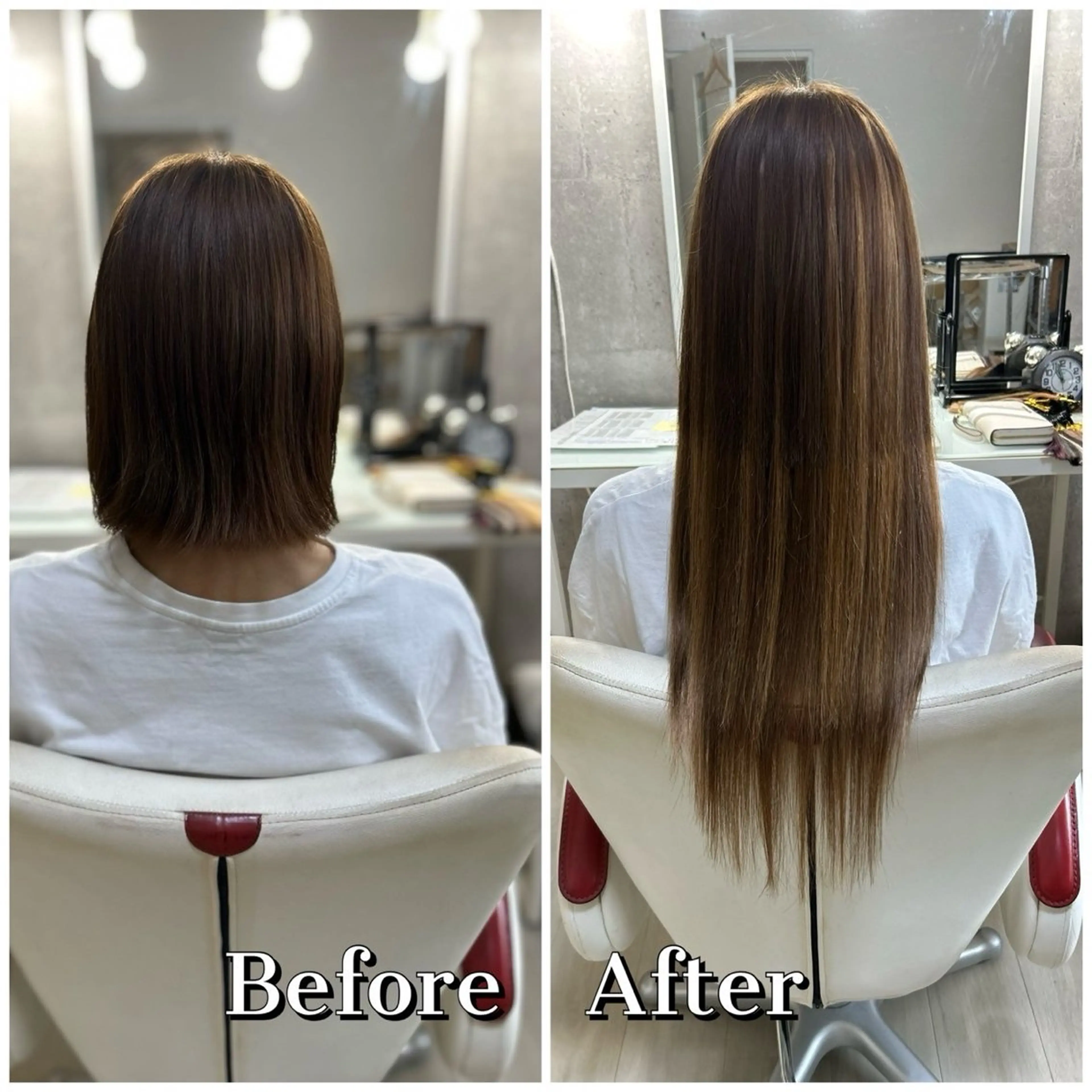 ロング エクステ 🌸ドレスアップ 心斎橋店🌸のヘアスタイル