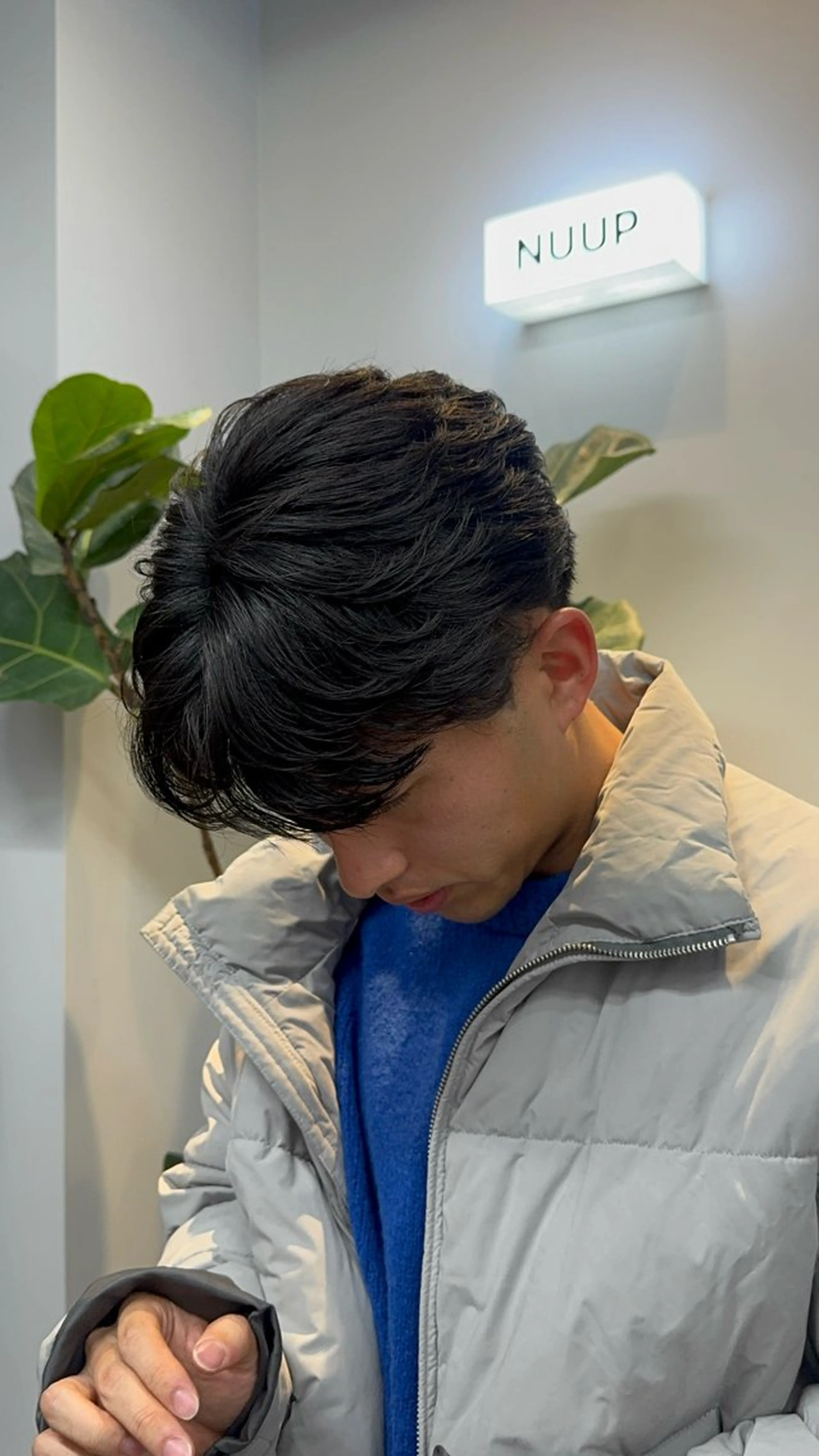 ショート パーマ メンズ カット パーマ トリートメント ニュアンスパーマ/ 韓国ヘア/natsuのヘアスタイル