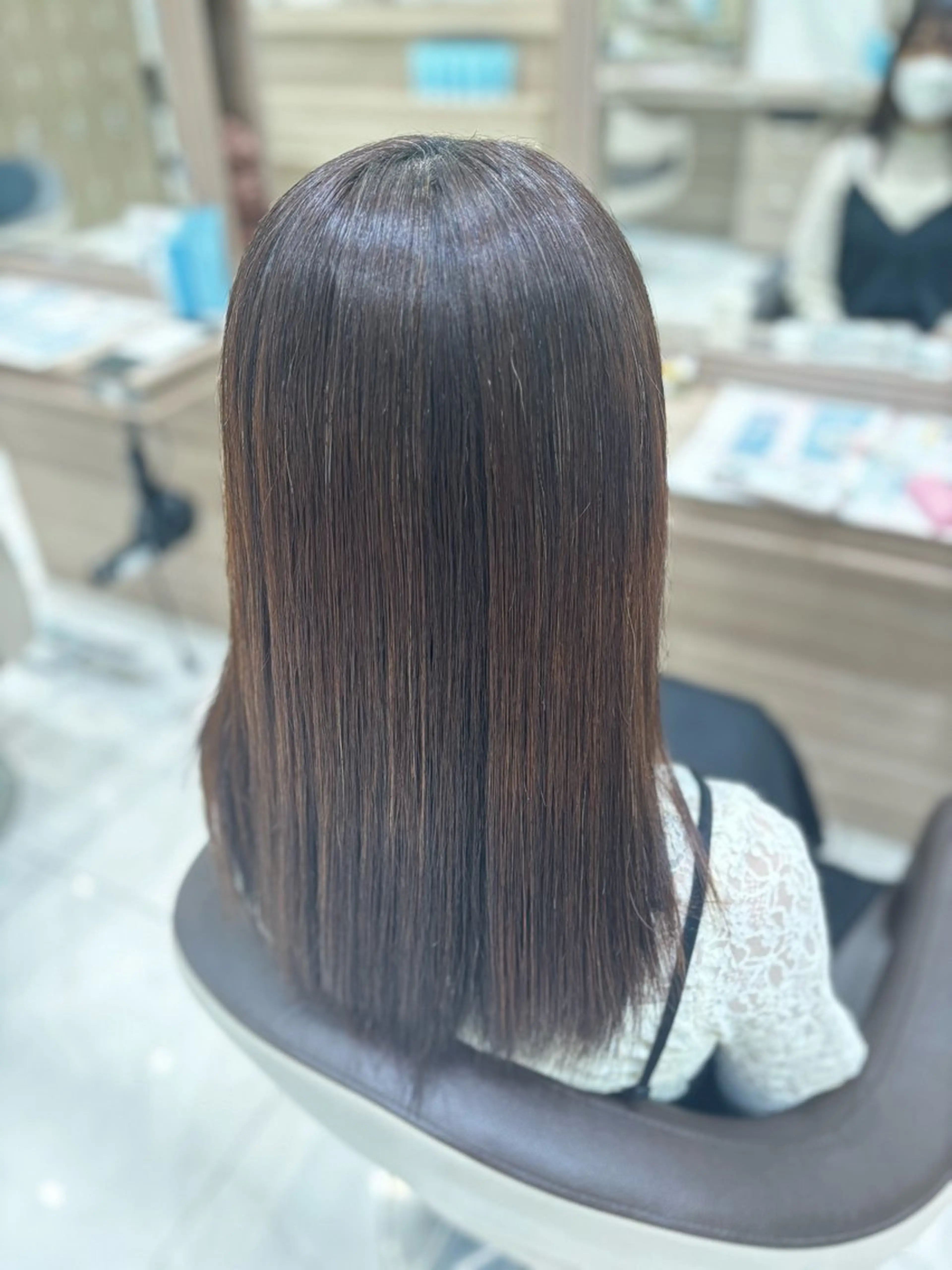 ロング 🐈‍⬛SARA🎀 メンズ縮毛矯正のヘアスタイル