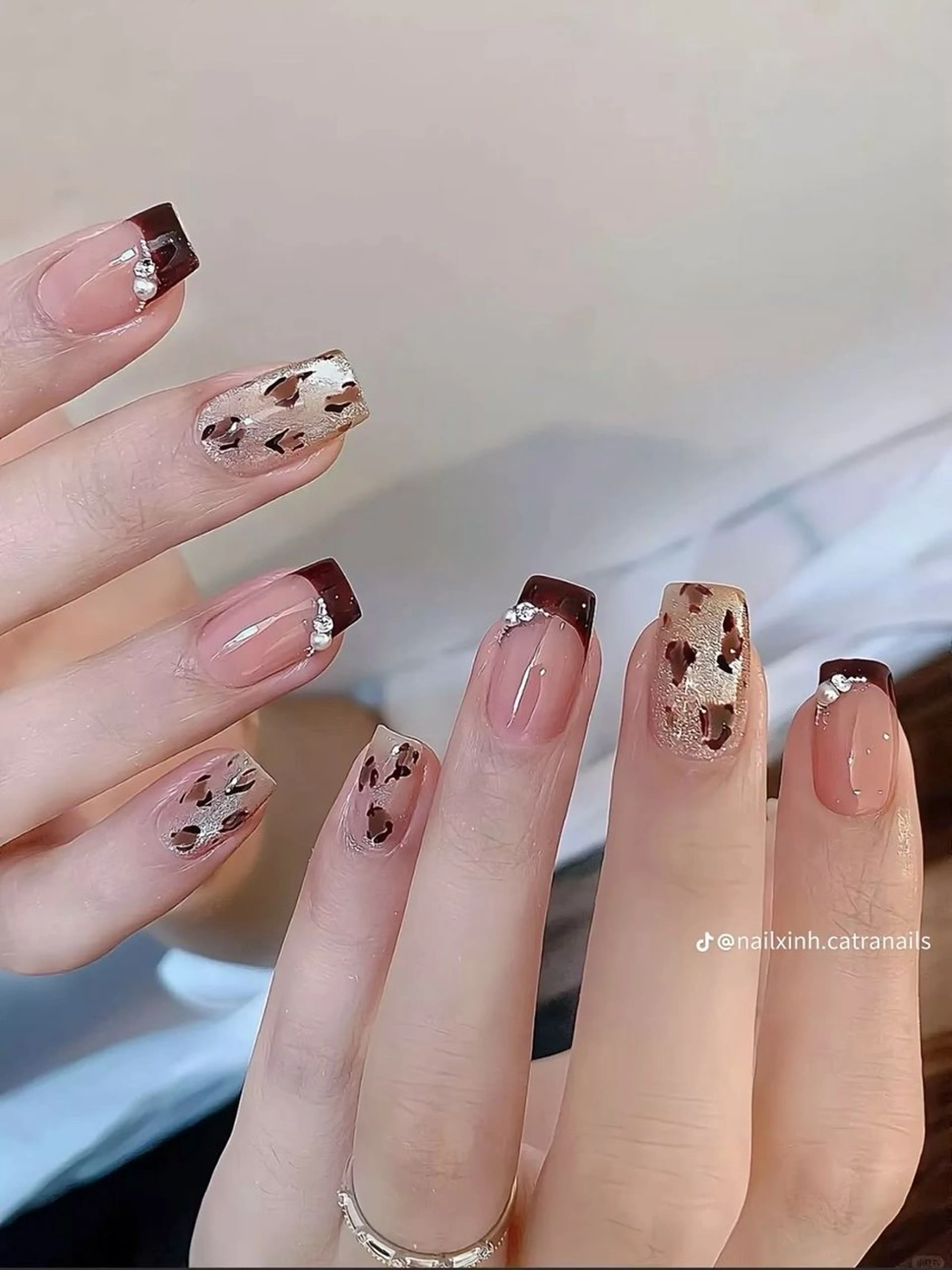 ネイル 持ち込み ハンドネイル ANA.CHUO NAILSのネイルデザイン