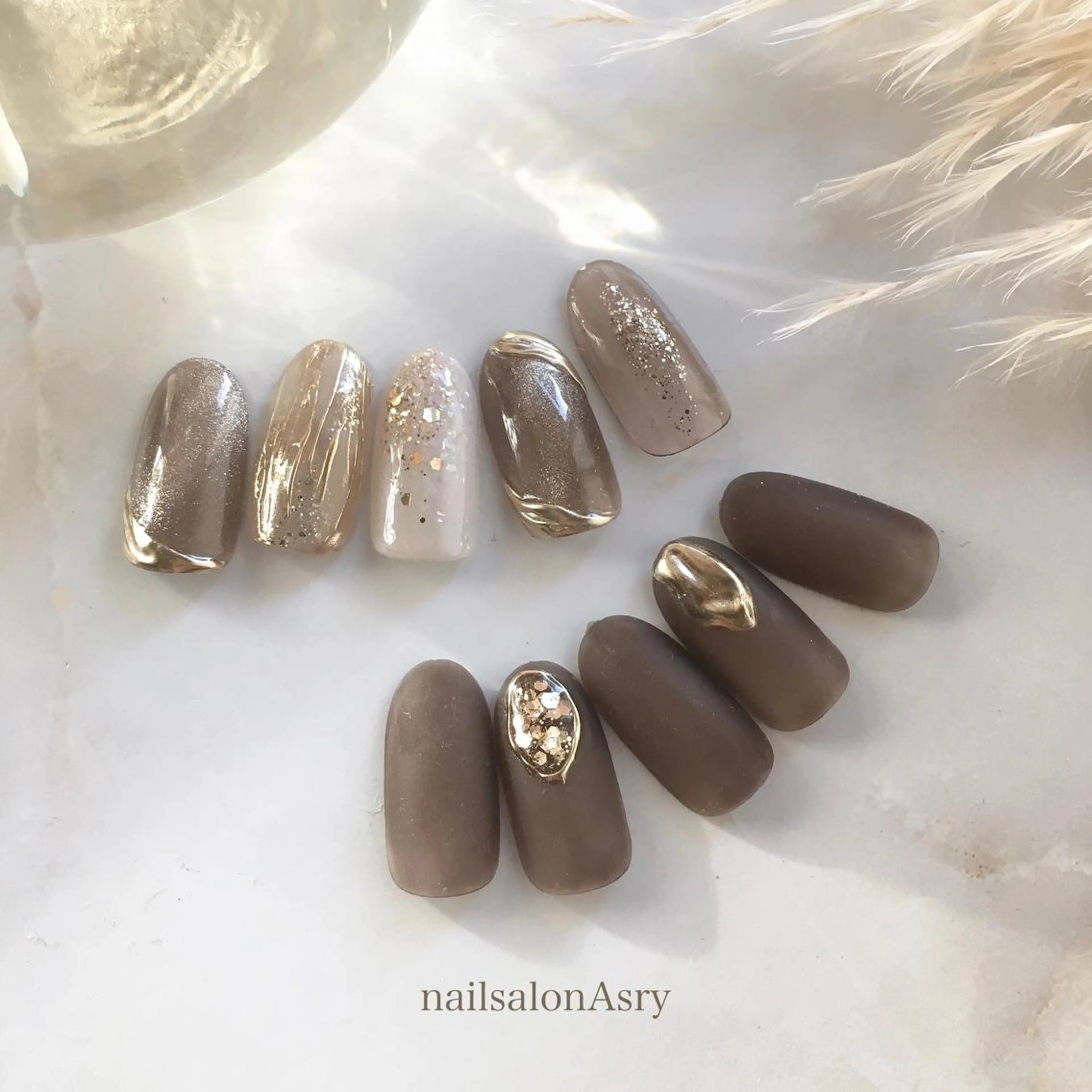 ネイル ハンドネイル nailsalon Asryのネイルデザイン