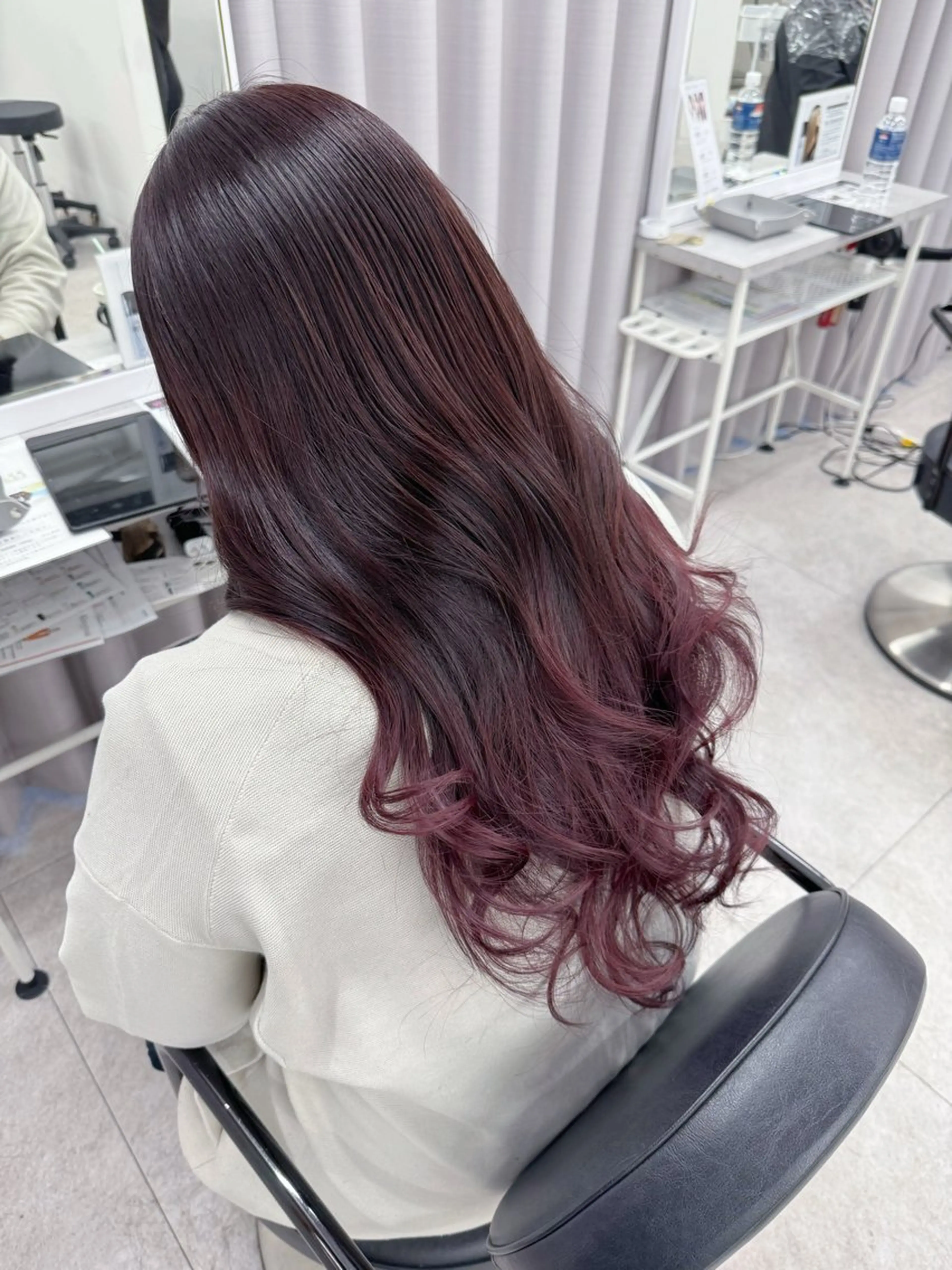 ロング カラー 髪質改善 カット ヘアカラー トリートメント fhami 店長 髪質改善　DAITOのヘアスタイル