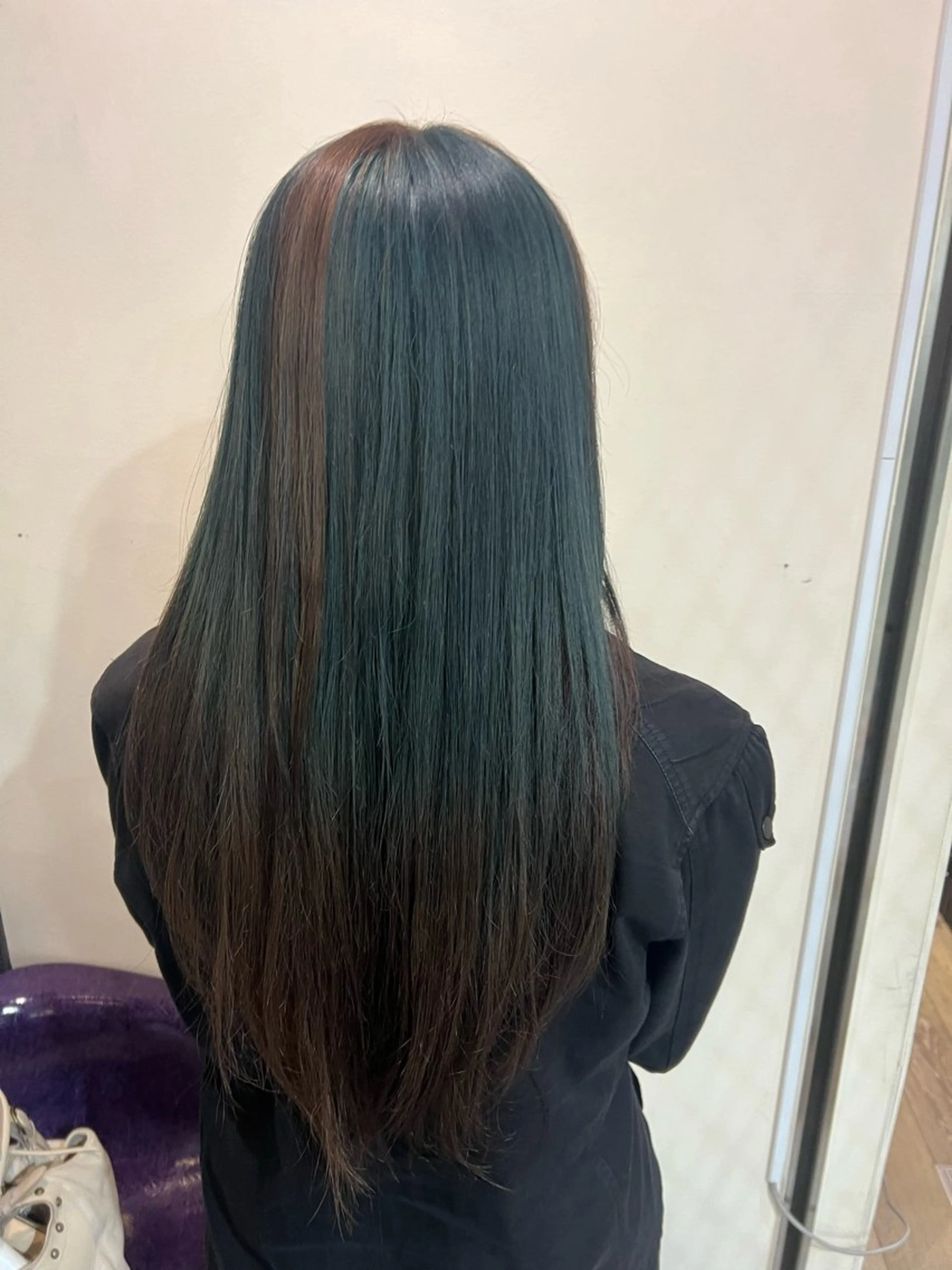 ロング ヘアカラー トリートメント yuuna. 🪽のヘアスタイル