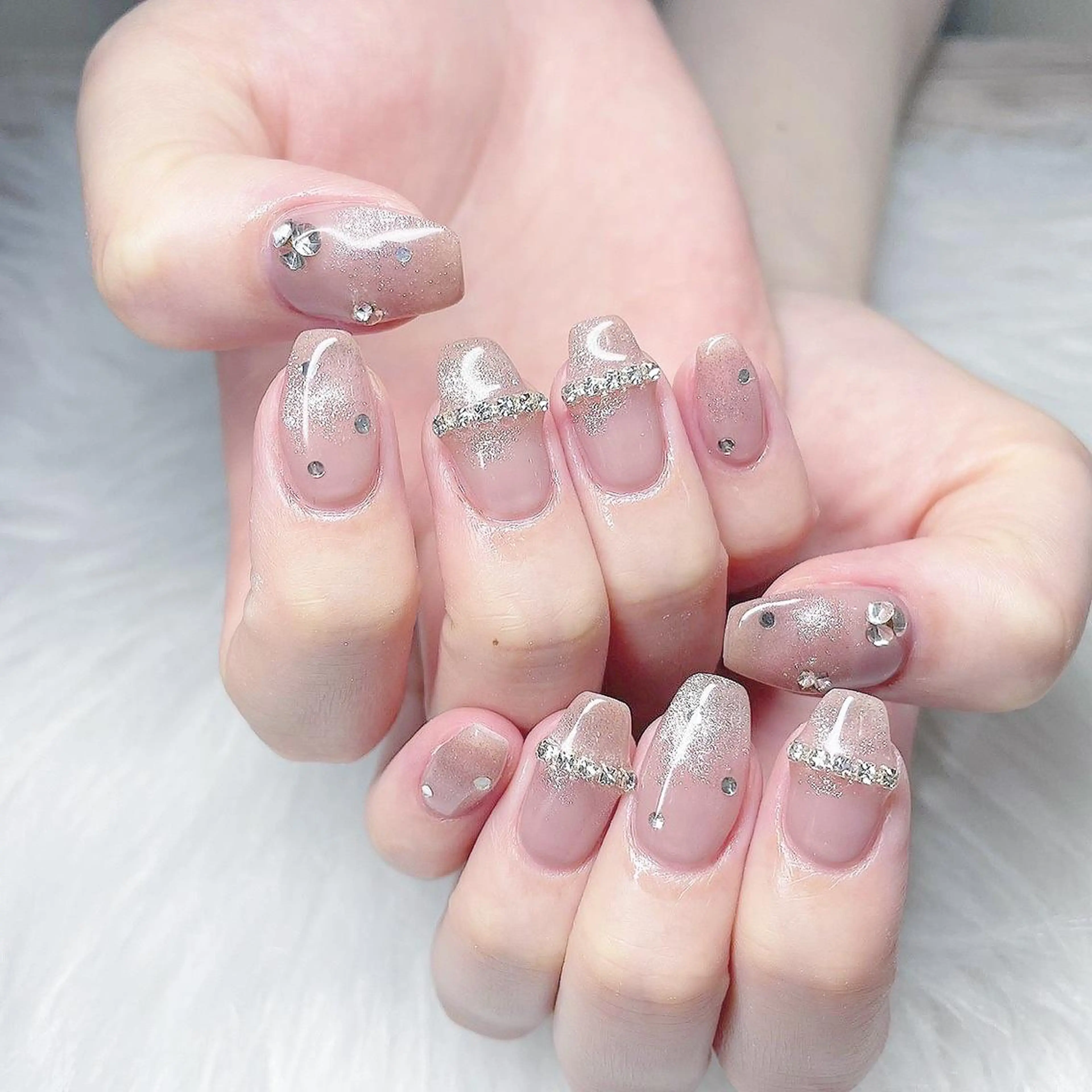 ネイル マグネットネイル ハンドネイル Minami 🍓のネイルデザイン