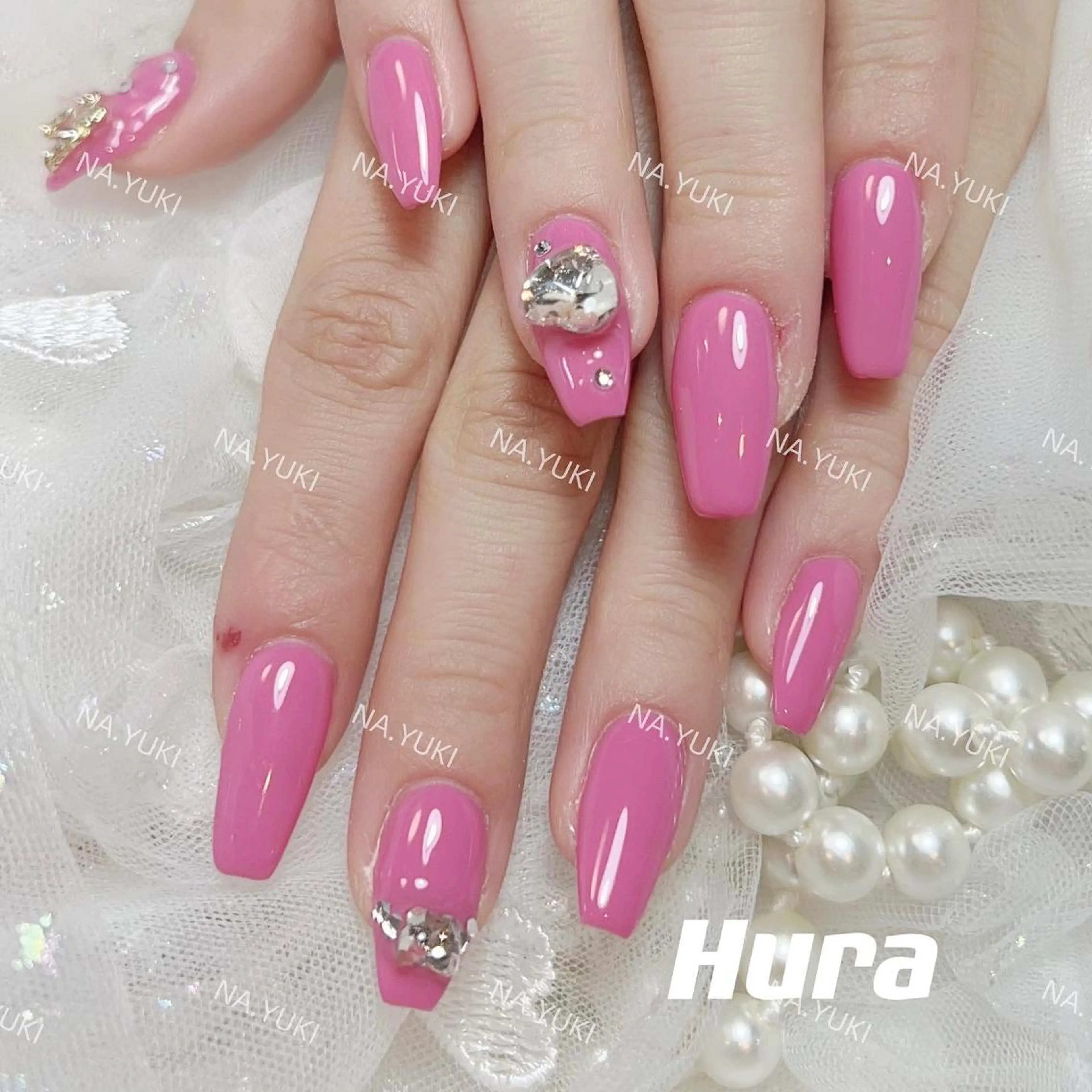 ネイル ハンドネイル ハンドケア YUKI 💗 渋谷店のネイルデザイン