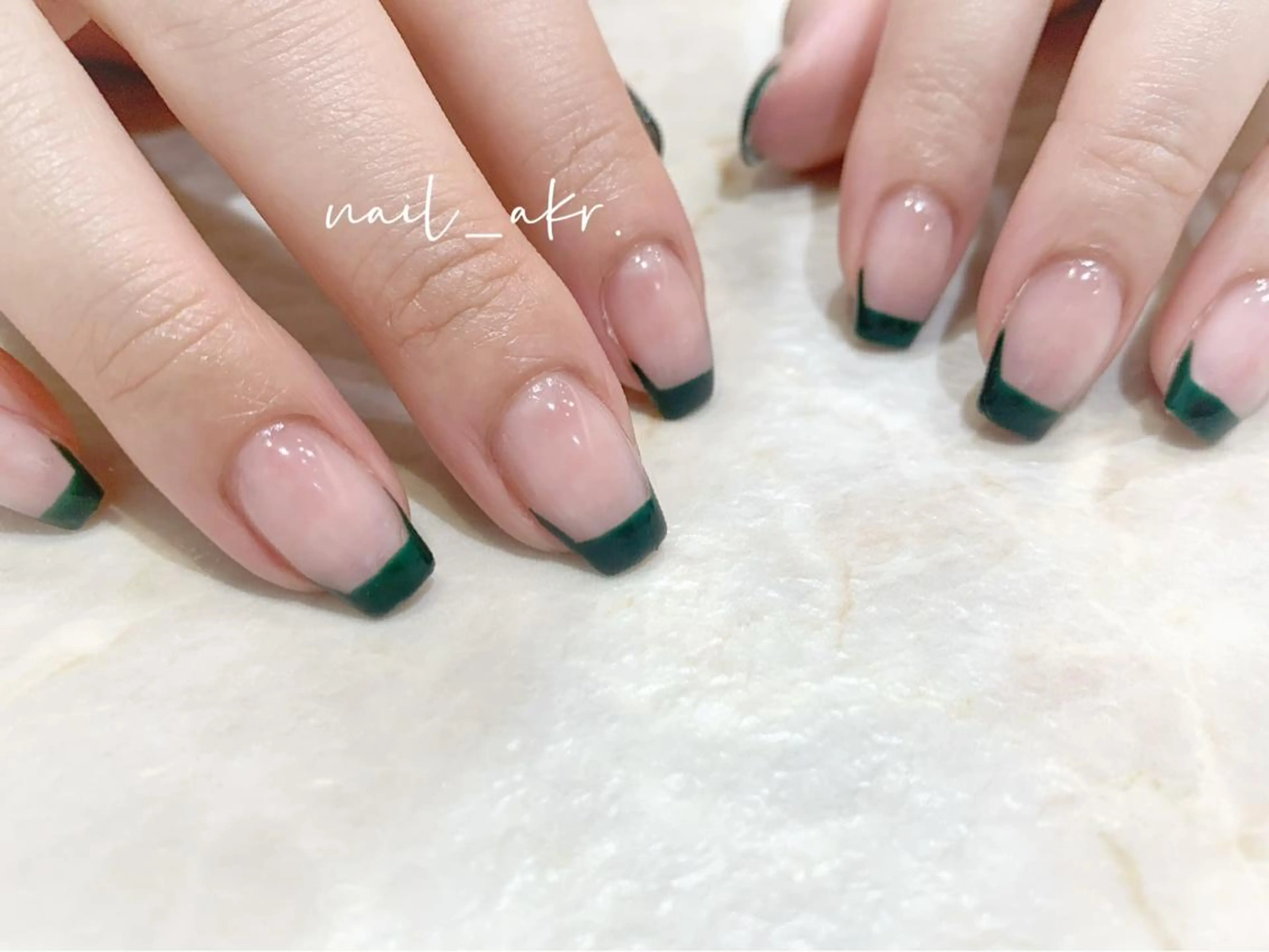 ネイル フレンチネイル nailAVANCE akariのネイルデザイン