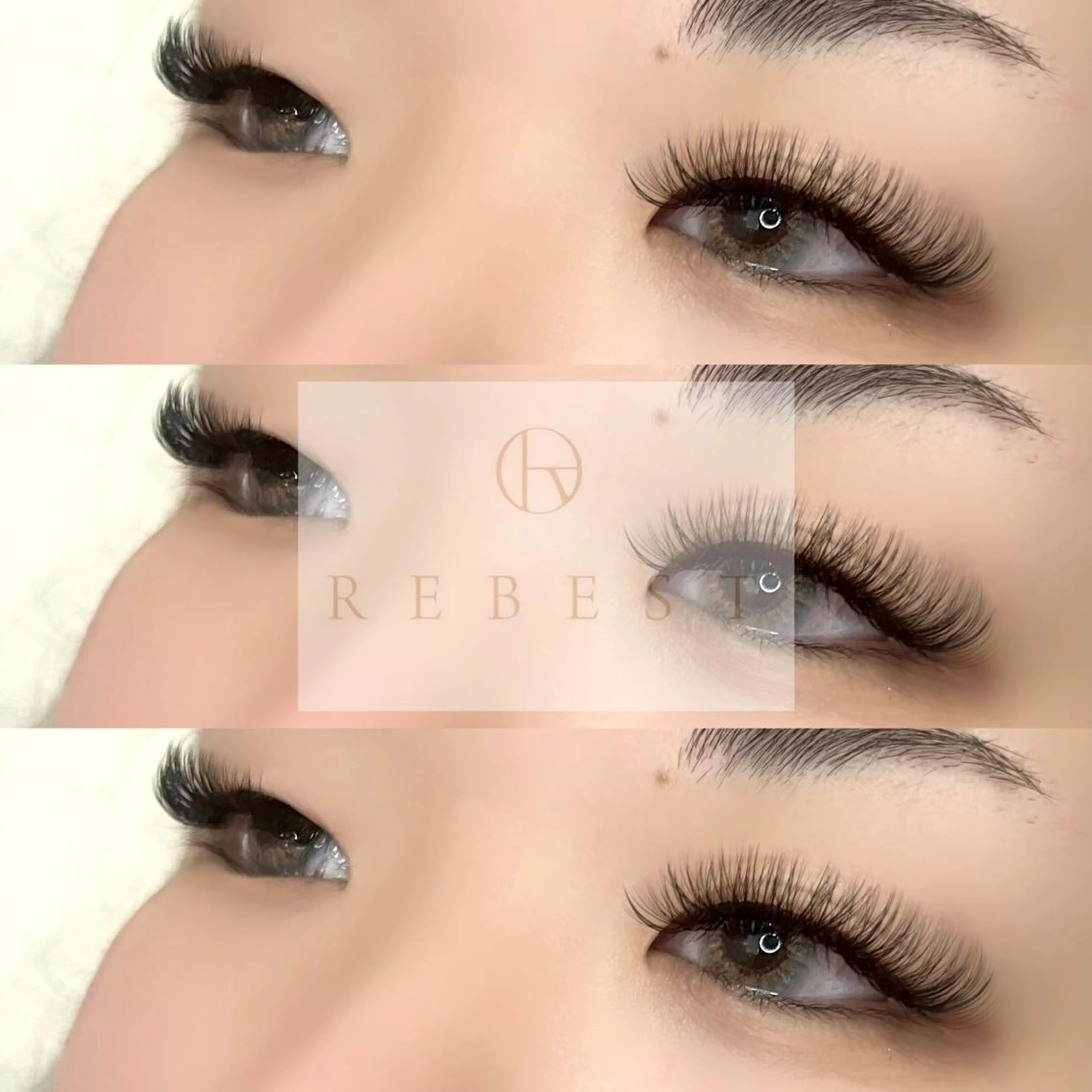 マツエク・マツパ REBEST 四條畷店のマツエク・マツパデザイン