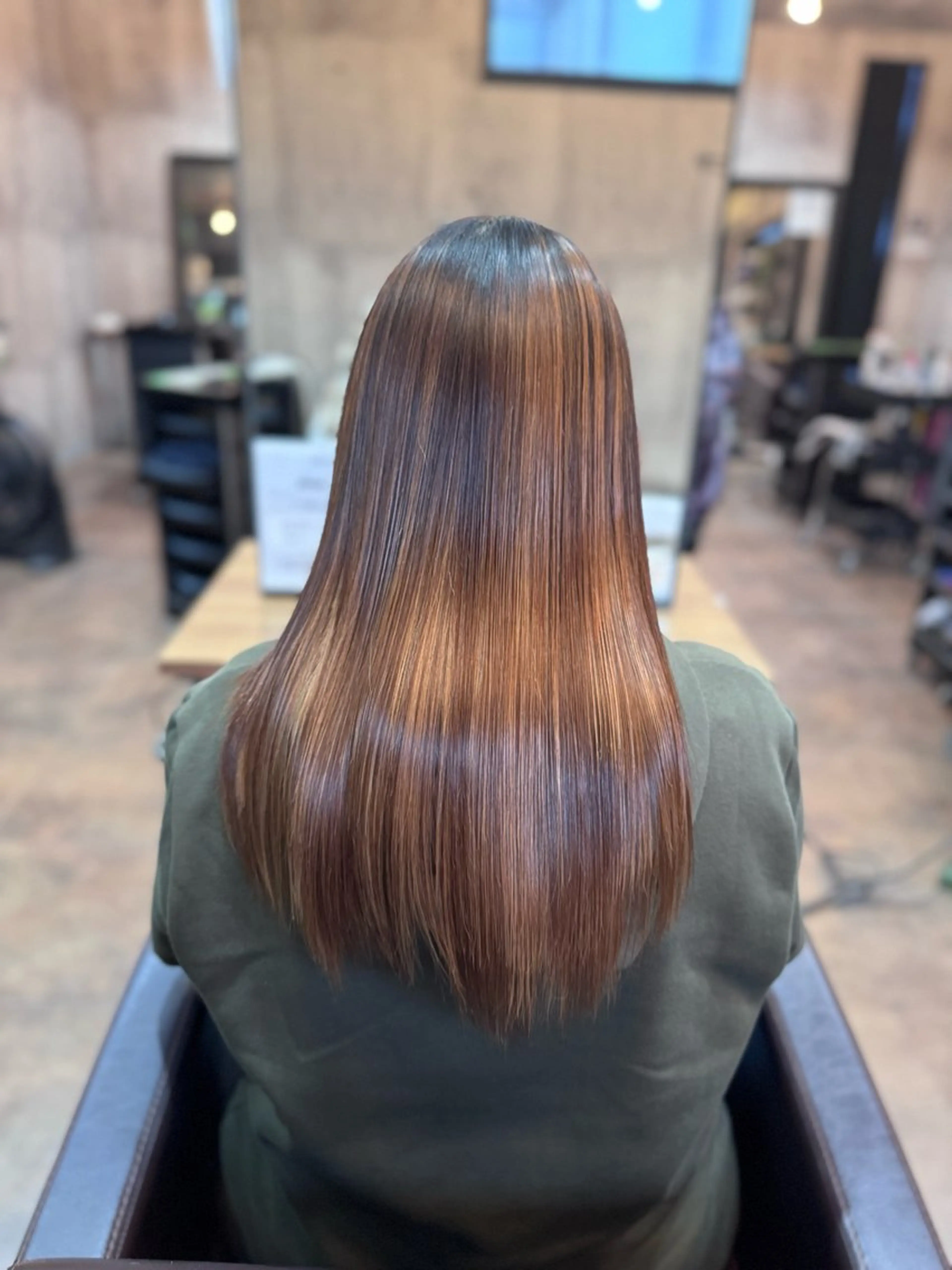 カラー ハイライトカラー 髪質改善 🏆美髪矯正/ハイト ーン🪽erinaのヘアスタイル