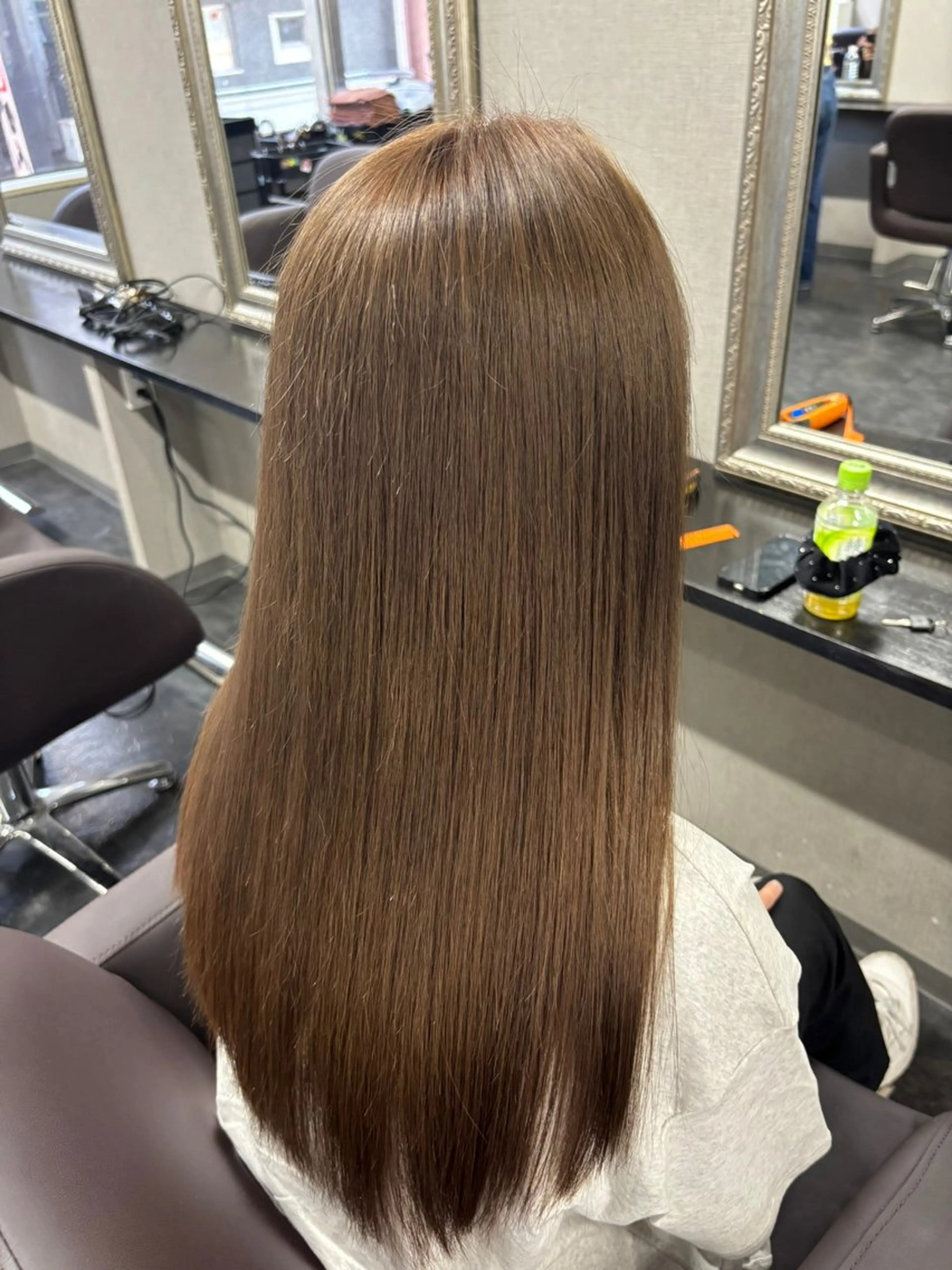 ロング カラー パーマ ヘアアレンジ メンズ キッズ メンズバレイヤージュ アップバング メンズブリーチ センターパート メンズハイライト 🫧Selene SHOGO🫧のヘアスタイル