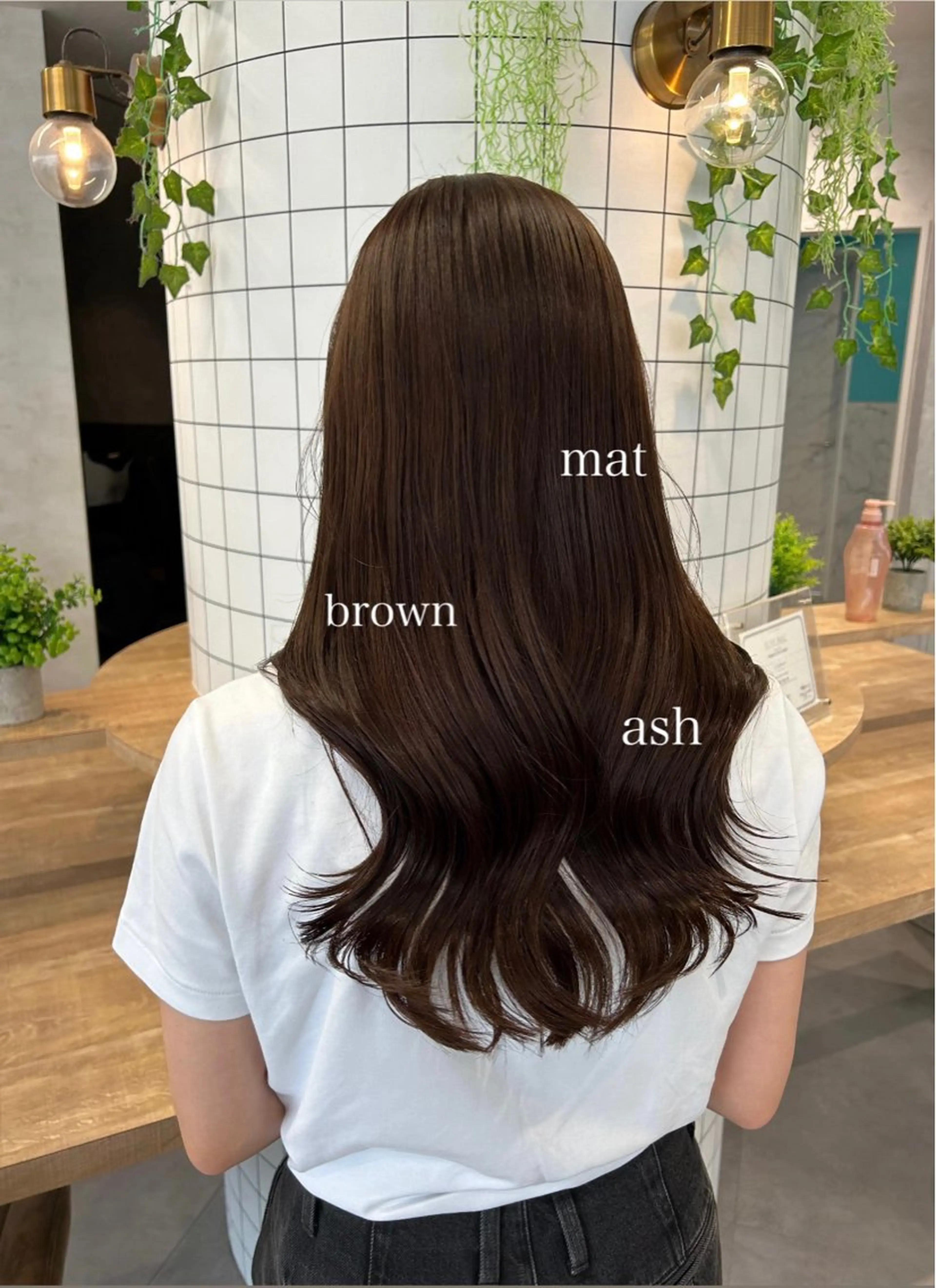 フルカラー×髪質改善トリートメントの写真