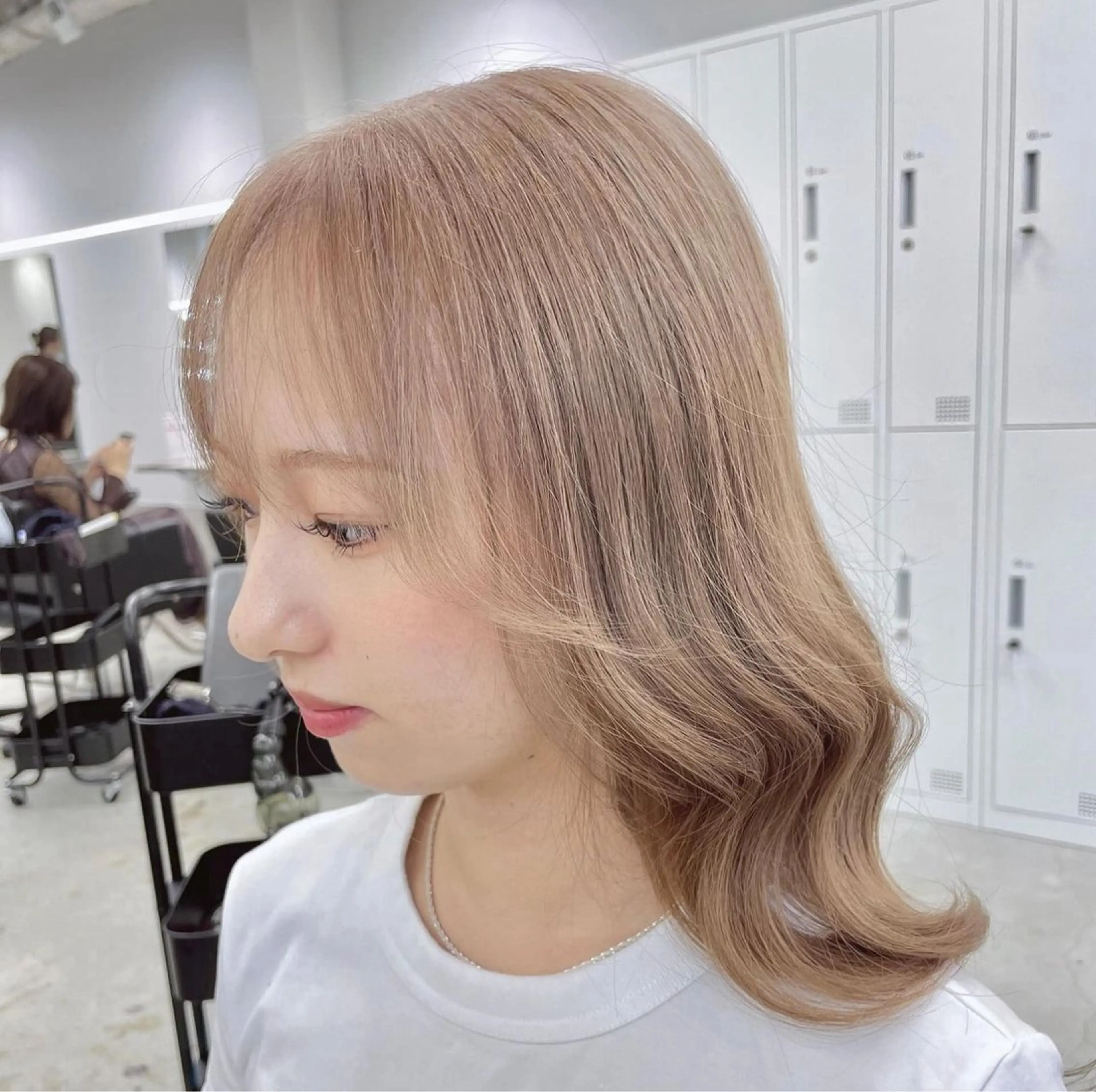 ミディアム 福岡美容師 SOUTAのヘアスタイル