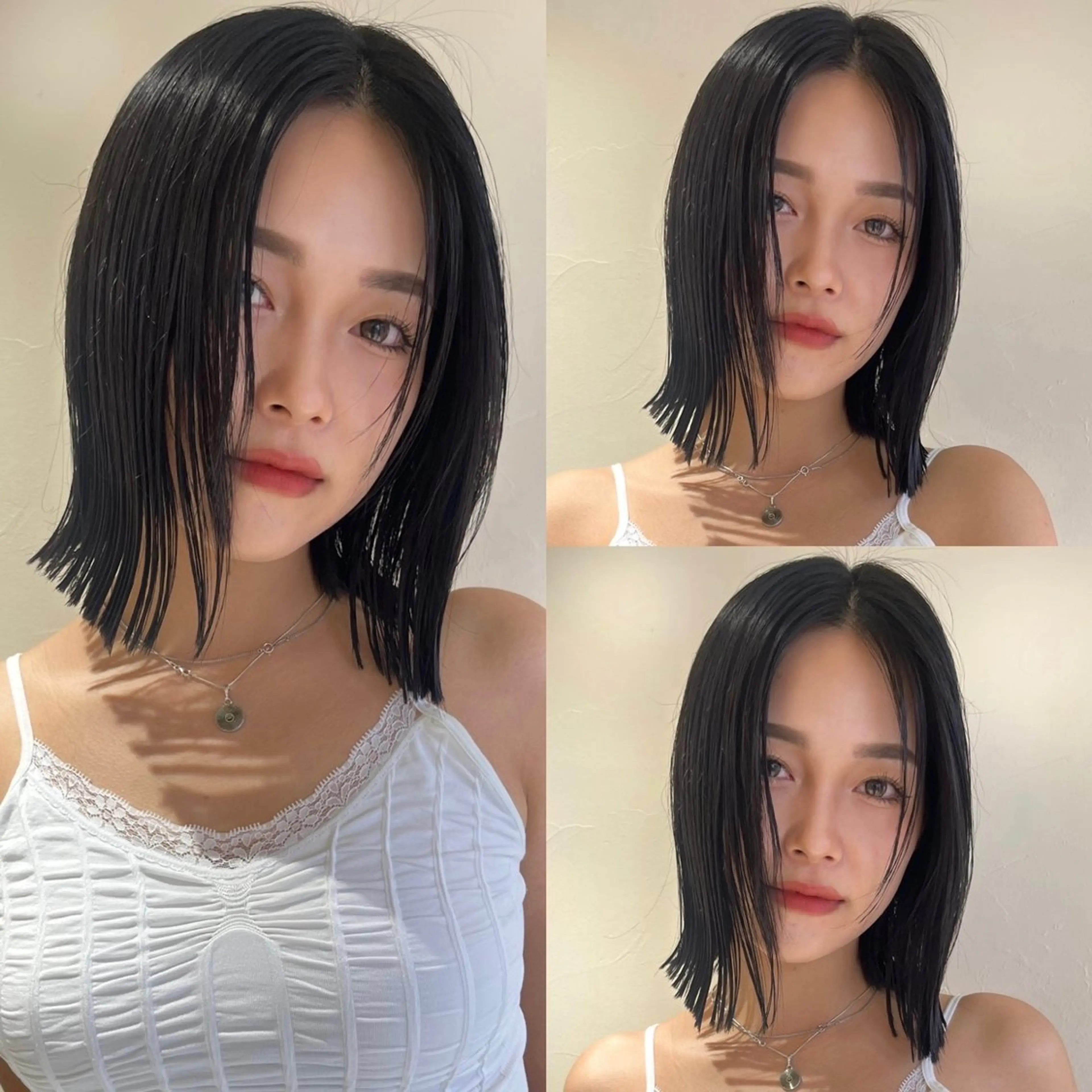 ミディアム カラー カット ヘアカラー トリートメント 似合わせレディース/ メンズ/あゆかのヘアスタイル