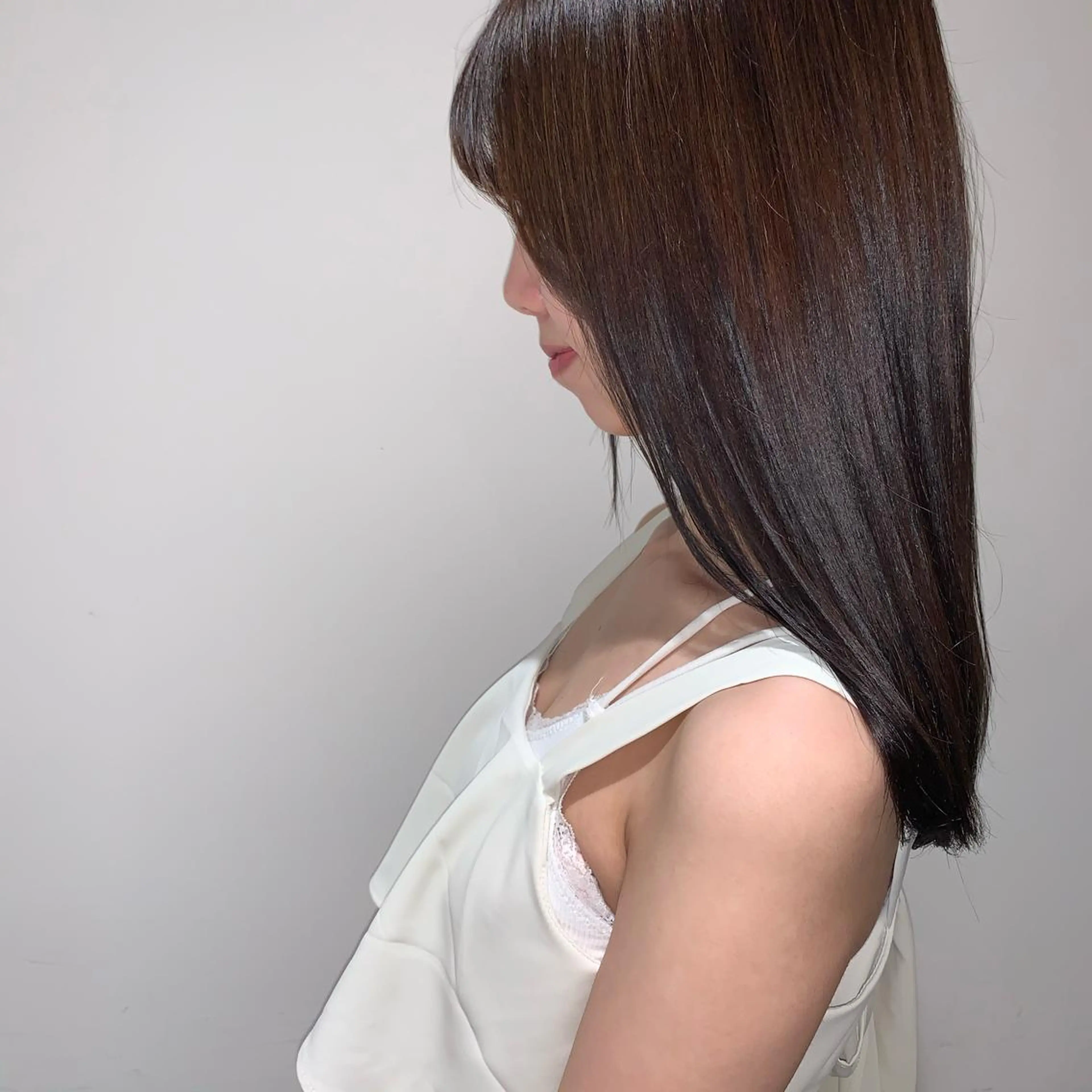 ロング カラー パーマ ヘアアレンジ 縮毛矯正 高井瑠華🌼 ストカールカット特化のヘアスタイル
