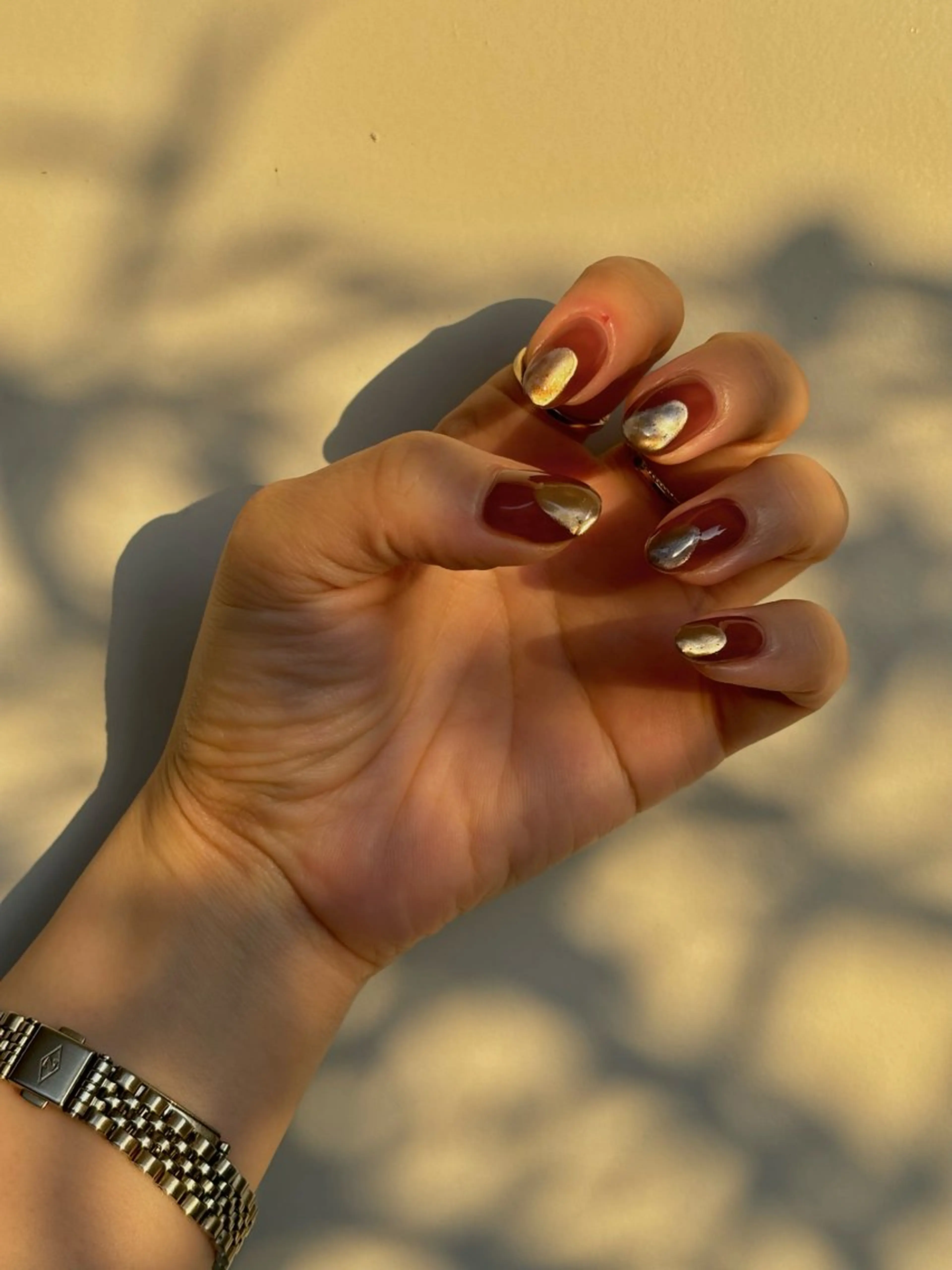 ネイル フットネイル ジェルネイル マグネットネイル ニュアンスネイル ワンカラーネイル illum hicariのネイルデザイン