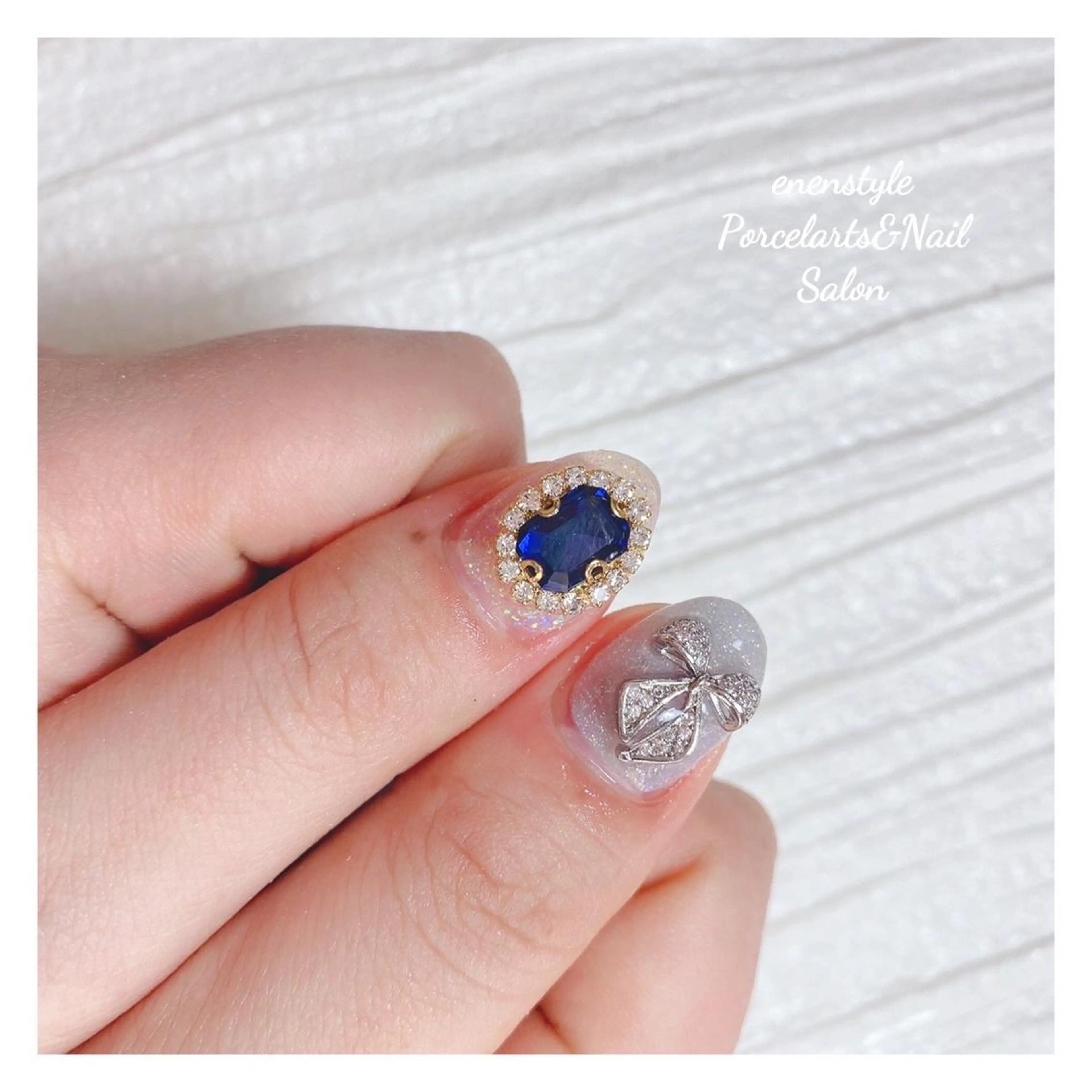 ミディアム ネイル 👑enen style👑のネイルデザイン