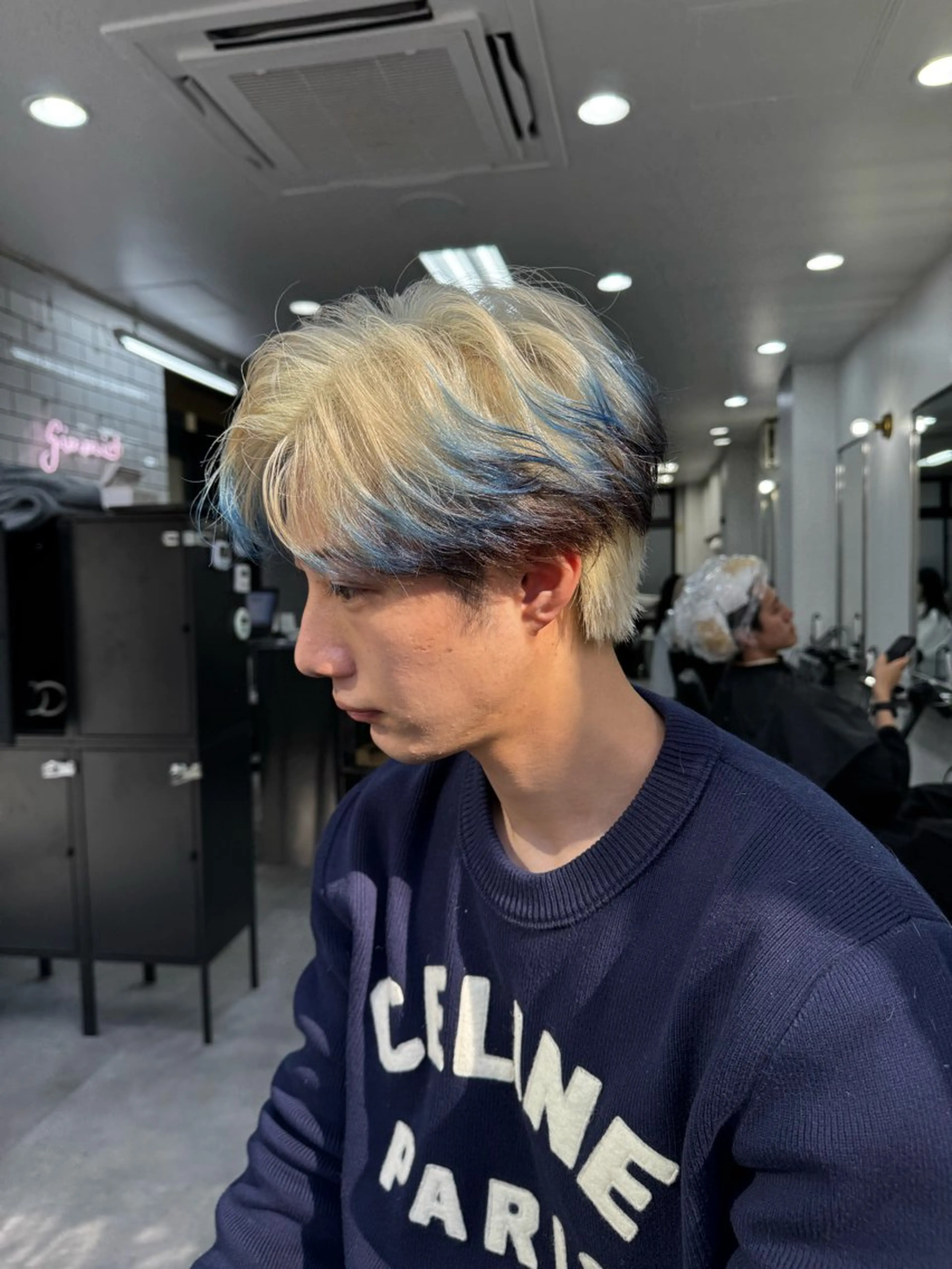 メンズカットモデルの写真