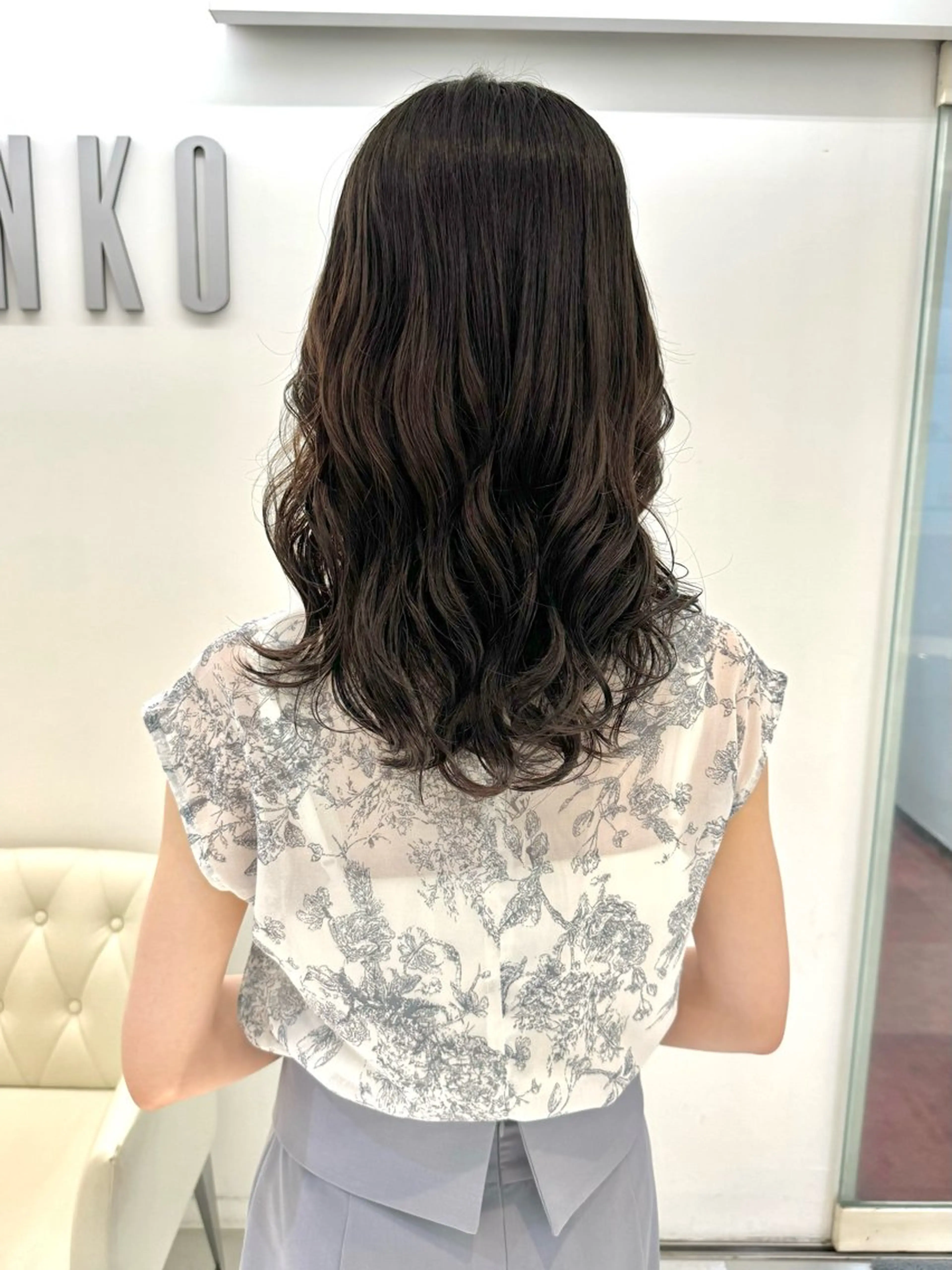 ミディアム パーマ ミディアムパーマ カット パーマ トリートメント デジタルパーマ 🌀ボブ　萩原　龍のヘアスタイル