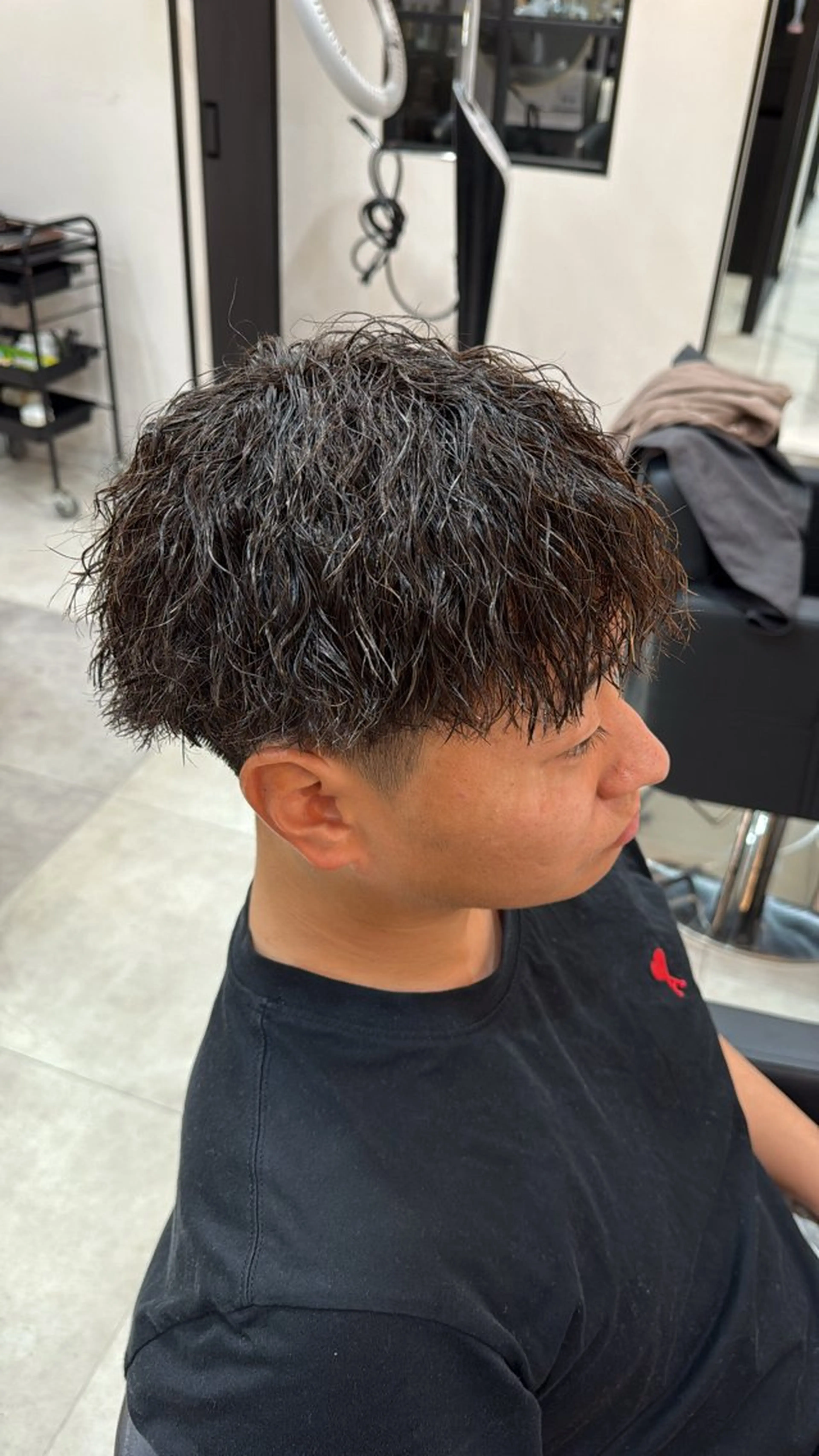 🩵ツイストパーマ(カットなし)の写真