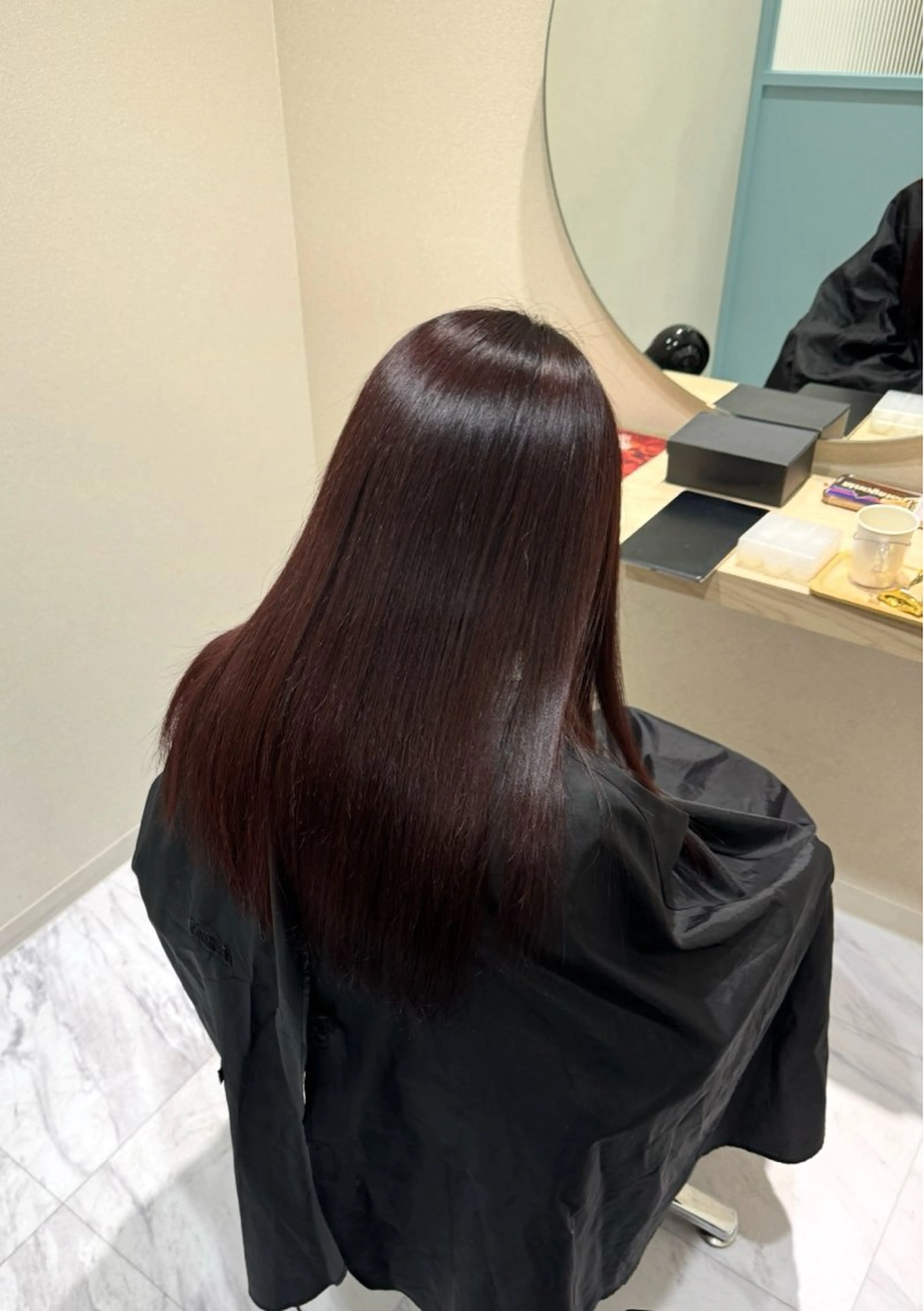 カット＋イヤリングカラー＋3ステップトリートメント　COTAプレミーク　ミニスパ付きの写真