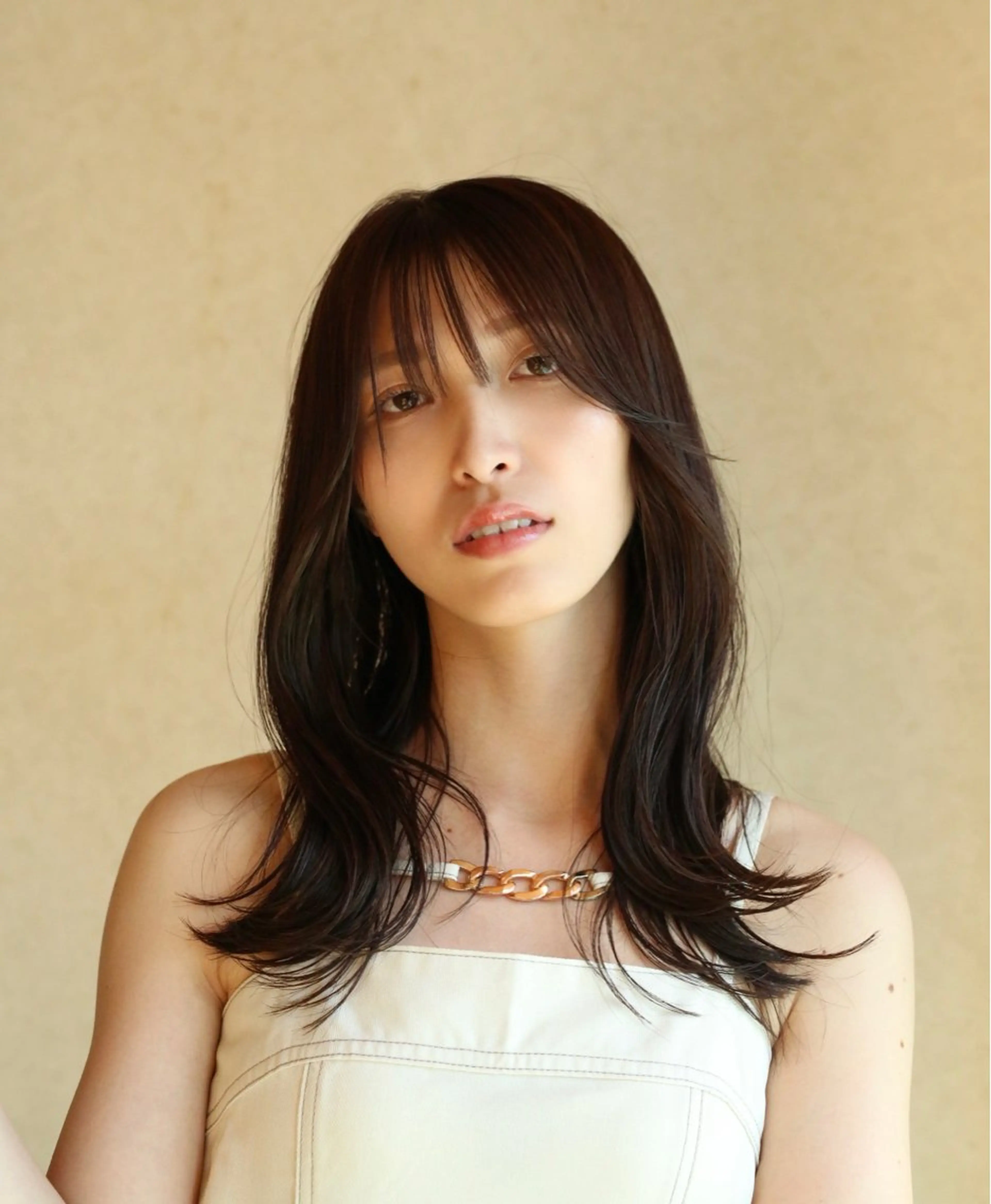 ミディアム 中尾 碧斗のヘアスタイル