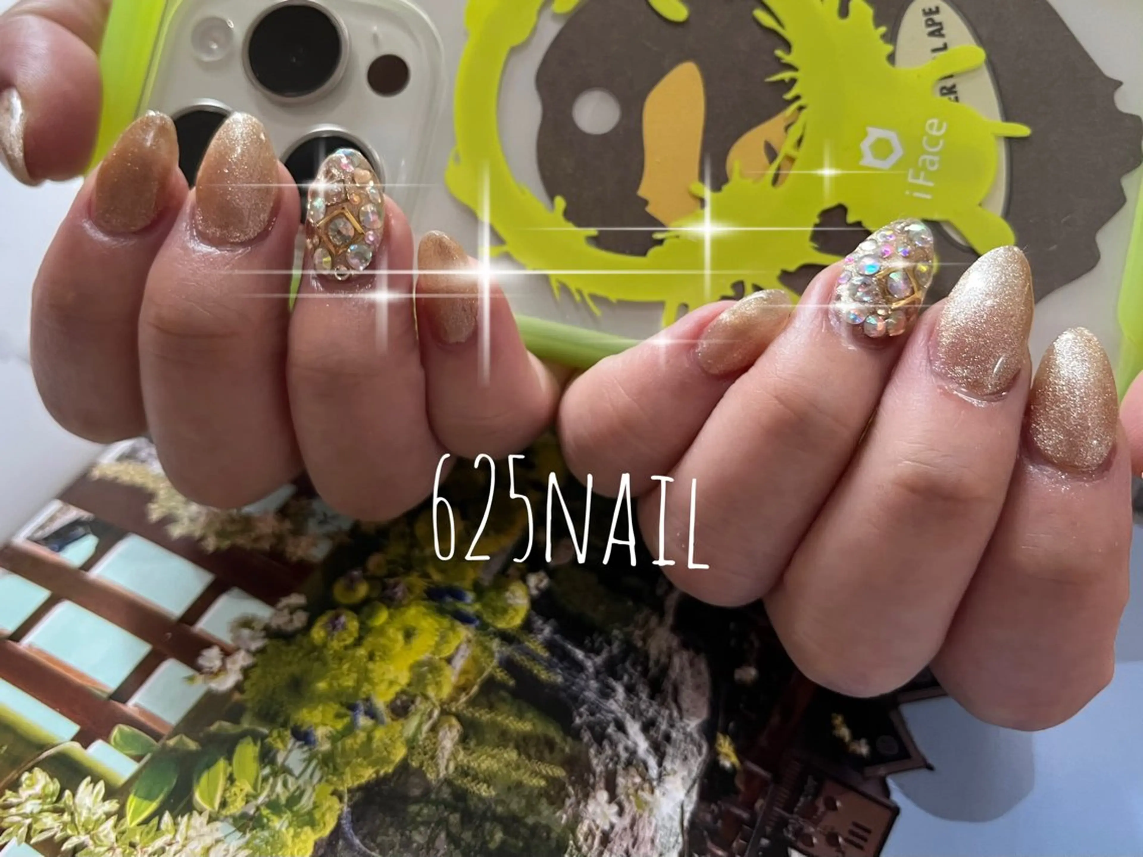 ネイル ハンドネイル 625nail 無料P有/春日白水のネイルデザイン