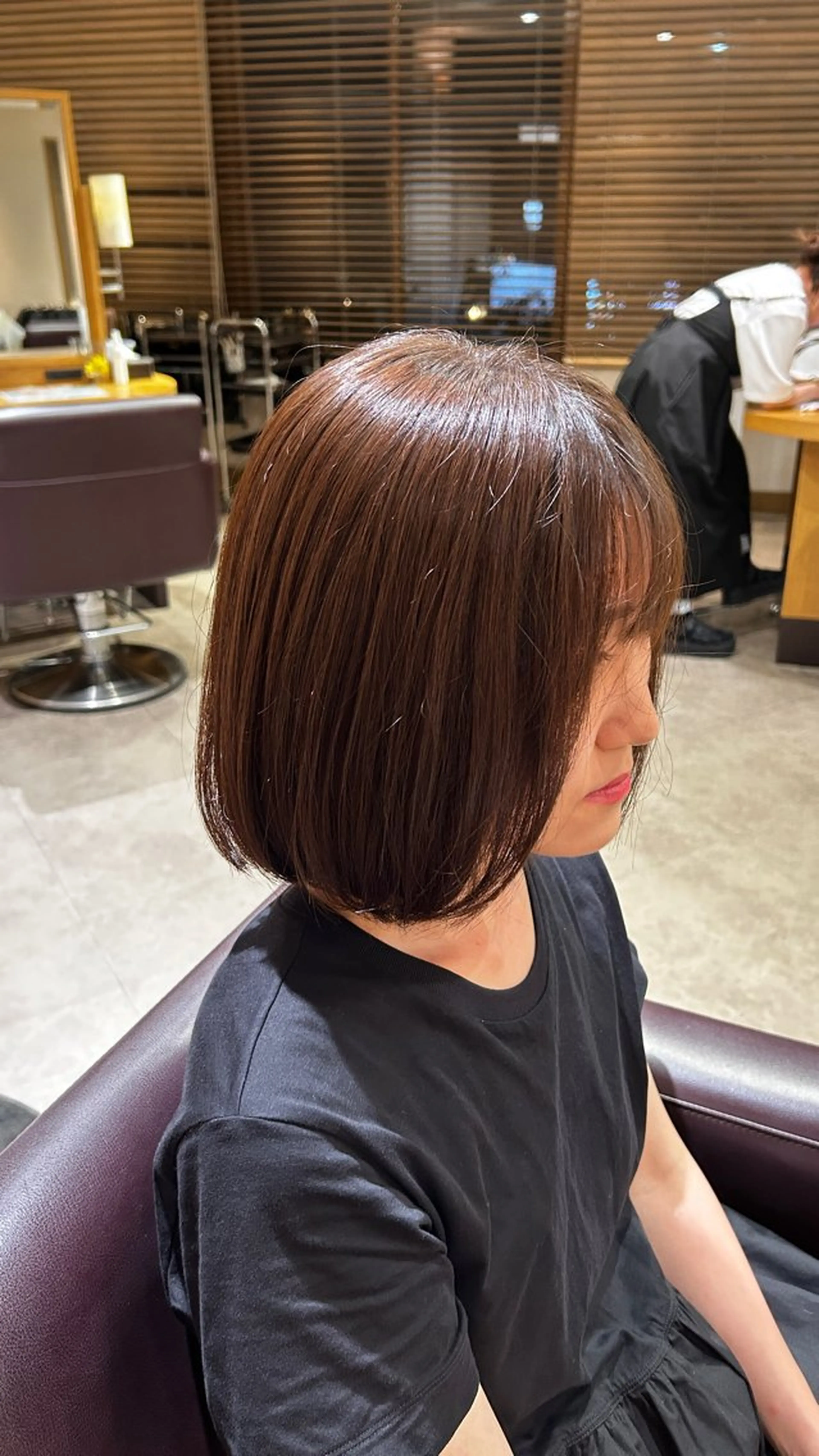 ミディアム 竹村 アカリのヘアスタイル