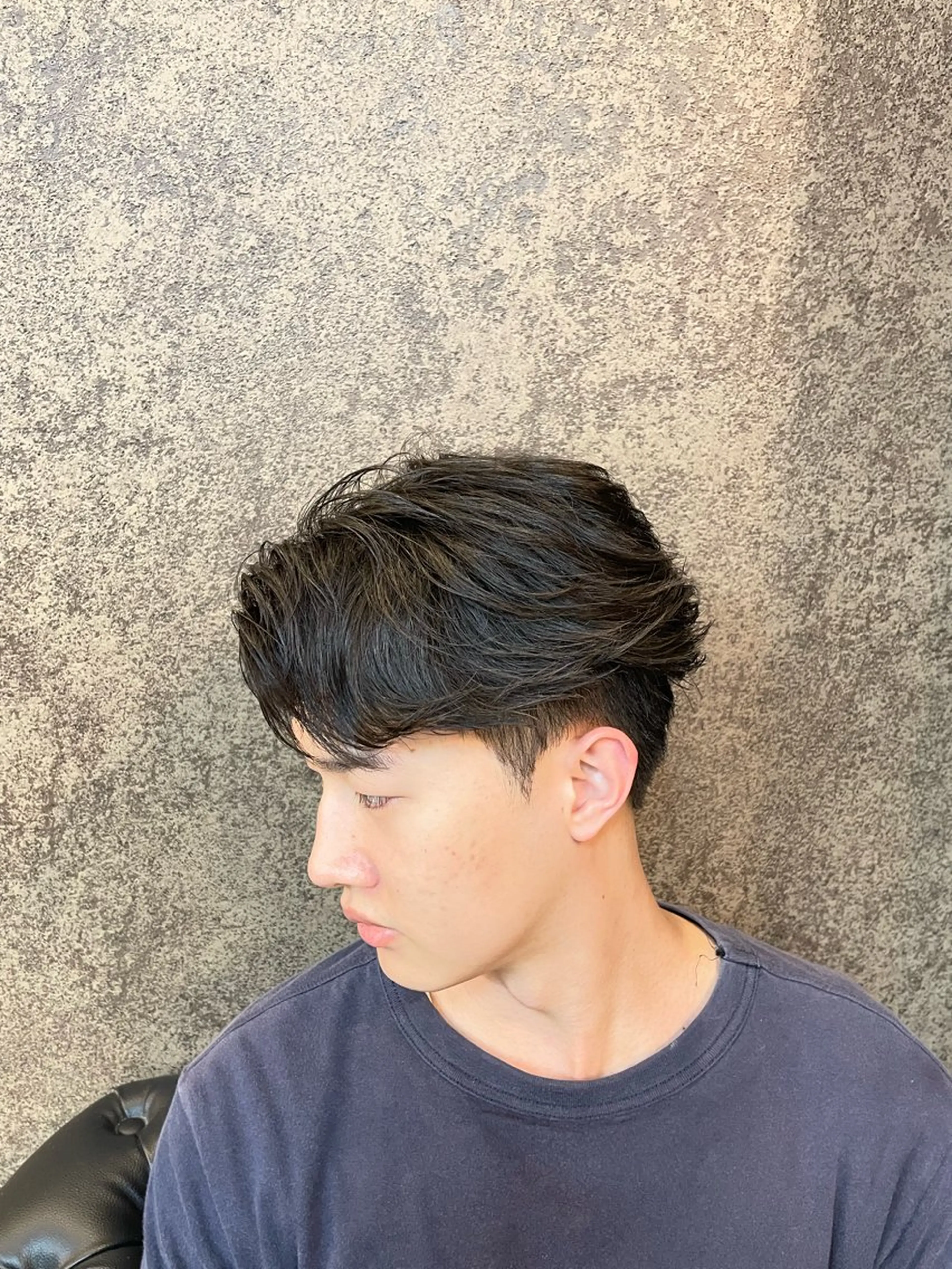 ショート メンズ メンズパーマ特化 カバヤマ　リョウのヘアスタイル