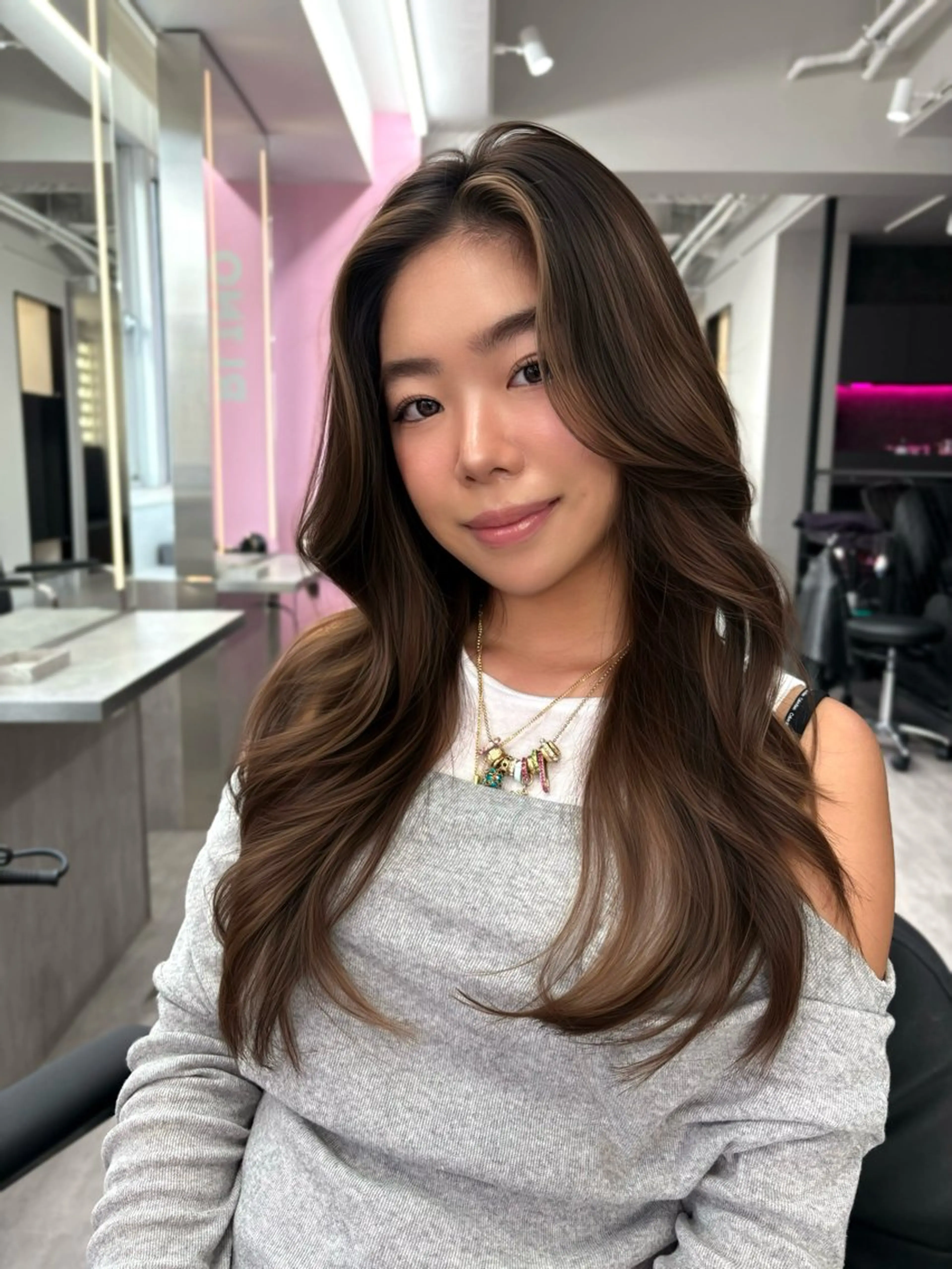 ロング カラー fuuka/ ハイトーン/海外ヘアのヘアスタイル