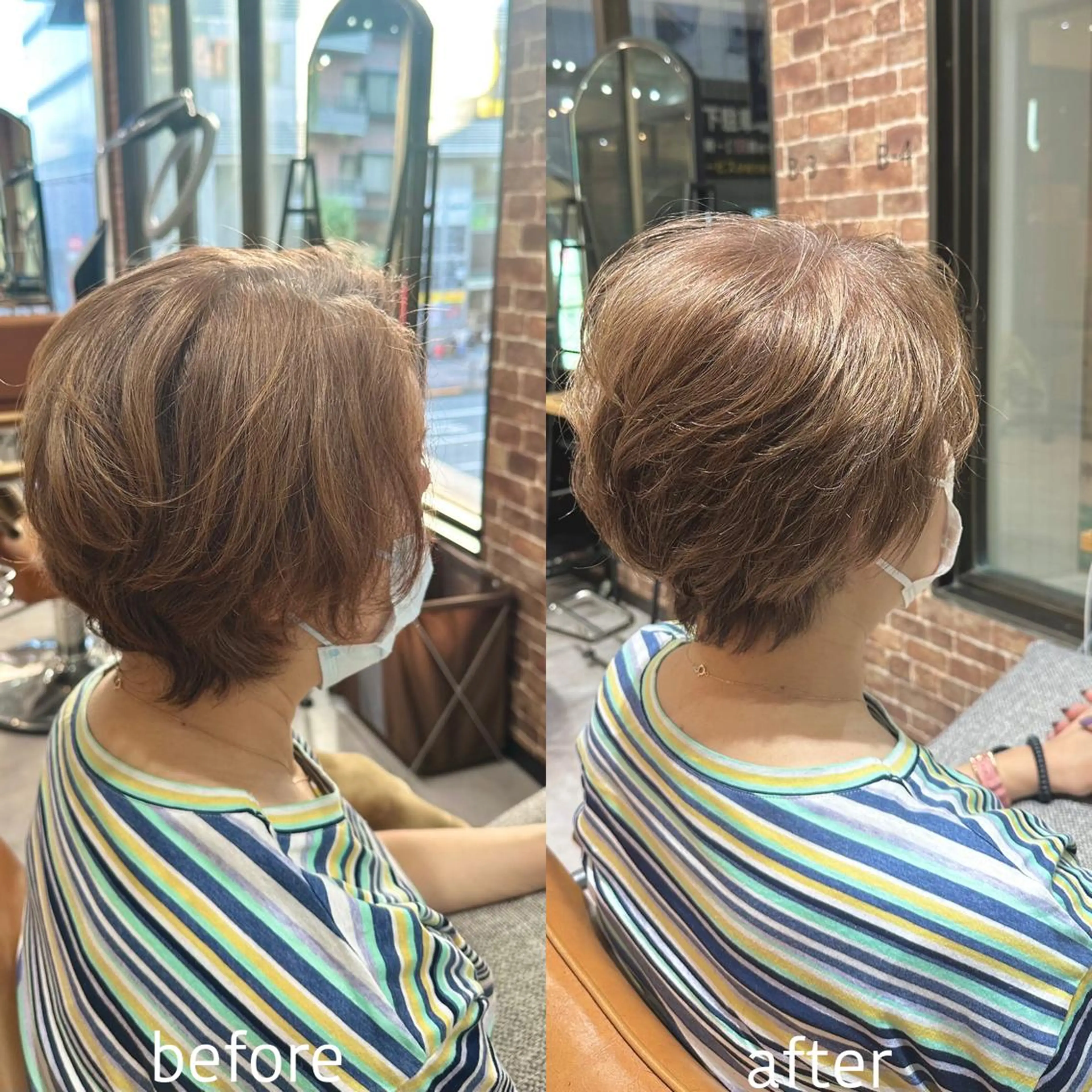 ショート ボブ ショートヘア カット ヘアカラー トリートメント ヘッドスパ ショート/酸スト/ 髪質改善/小林のヘアスタイル