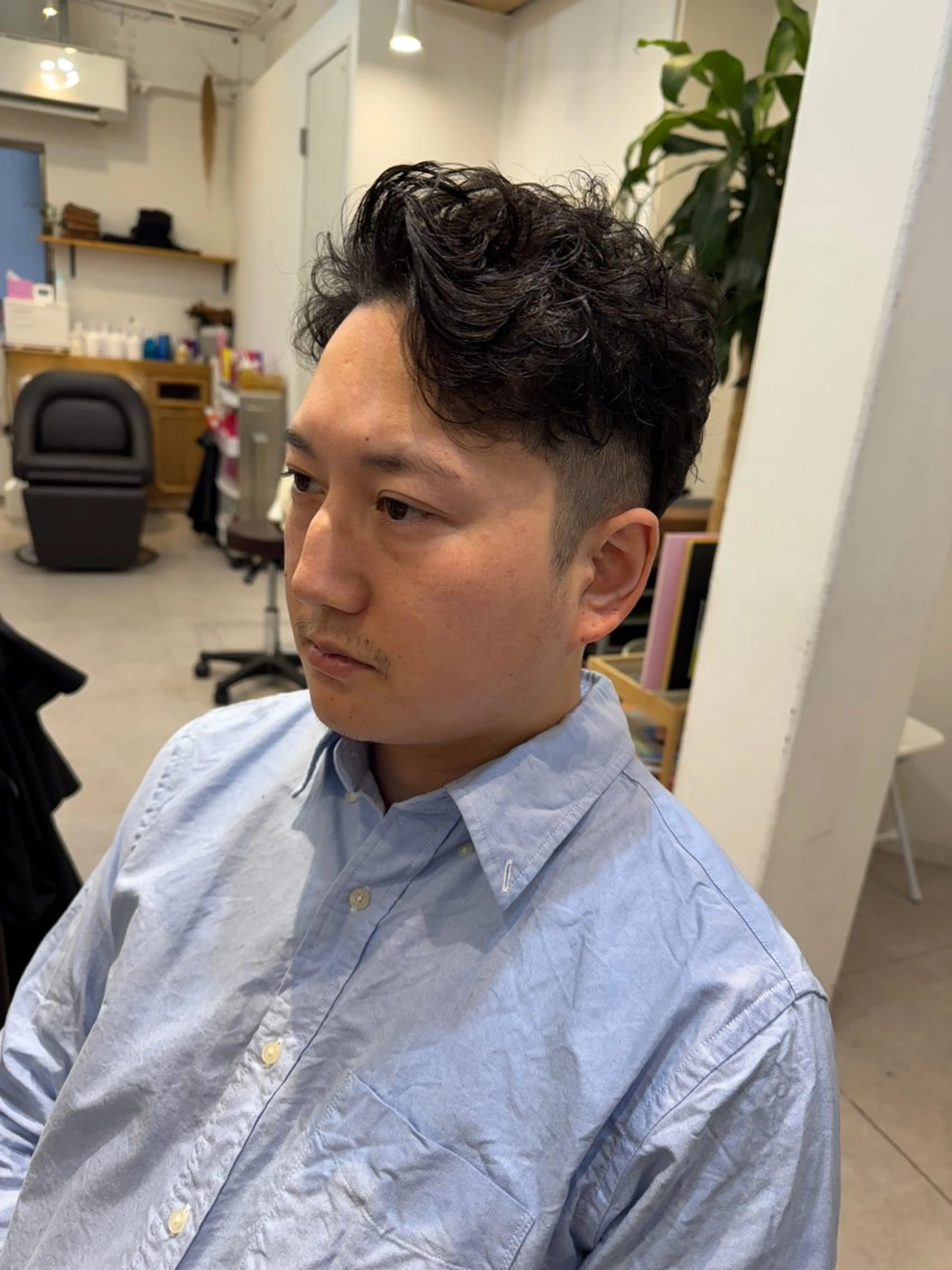 ショート パーマ メンズ メンズパーマ ニュアンスパーマ カット パーマ トリートメント 似合う髪型が 分からない方へのヘアスタイル