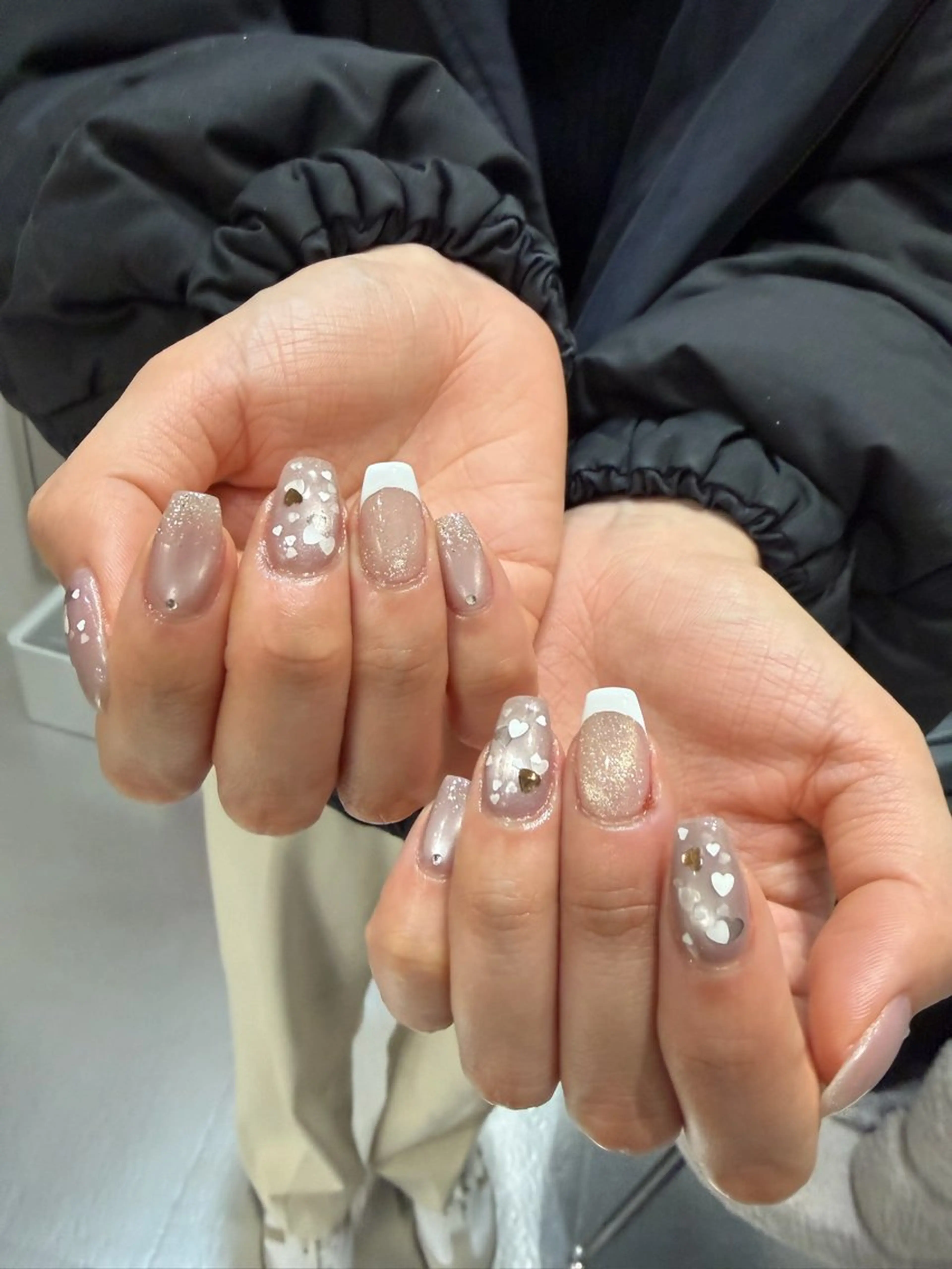 ネイル アートネイル ホログラムネイル ハンドネイル Kelly nail Rinのネイルデザイン