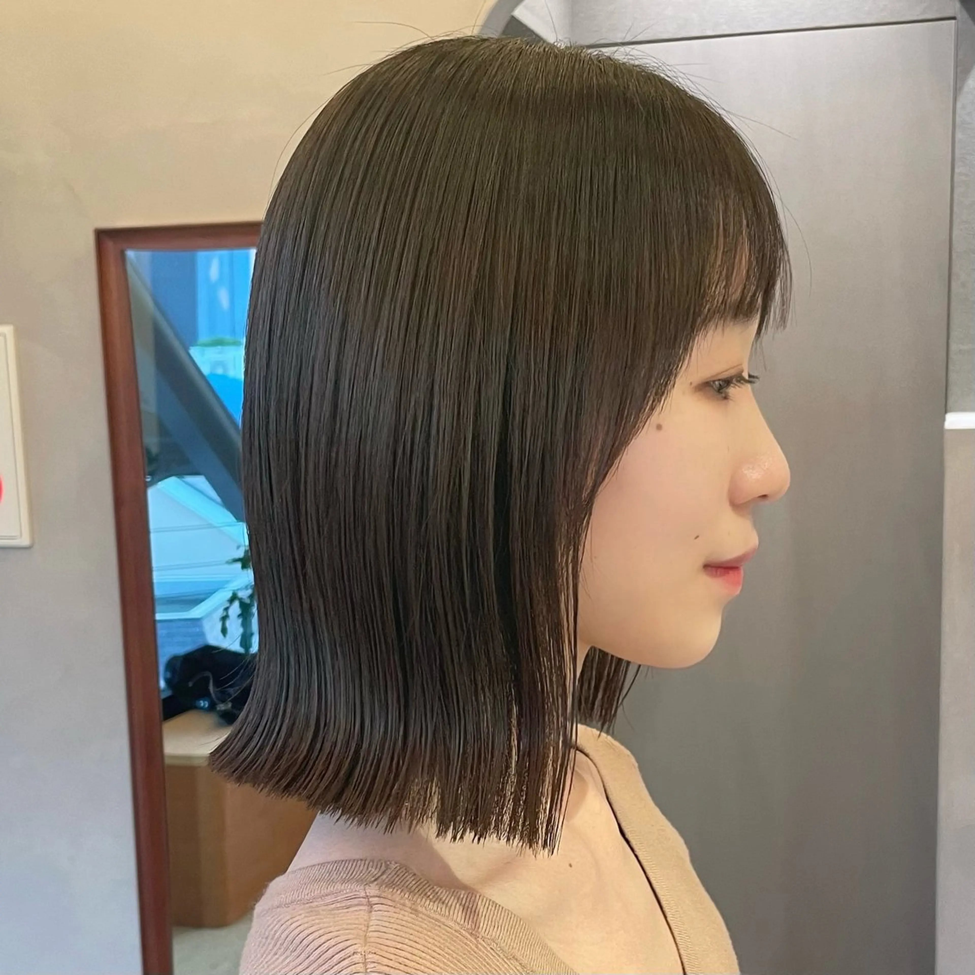 【ヘアドネーション】 韓国風似合わせカット➕柔らか地毛風 縮毛矯正➕1stepトリートメント💖ReFaヴィーナ付き✨️の写真