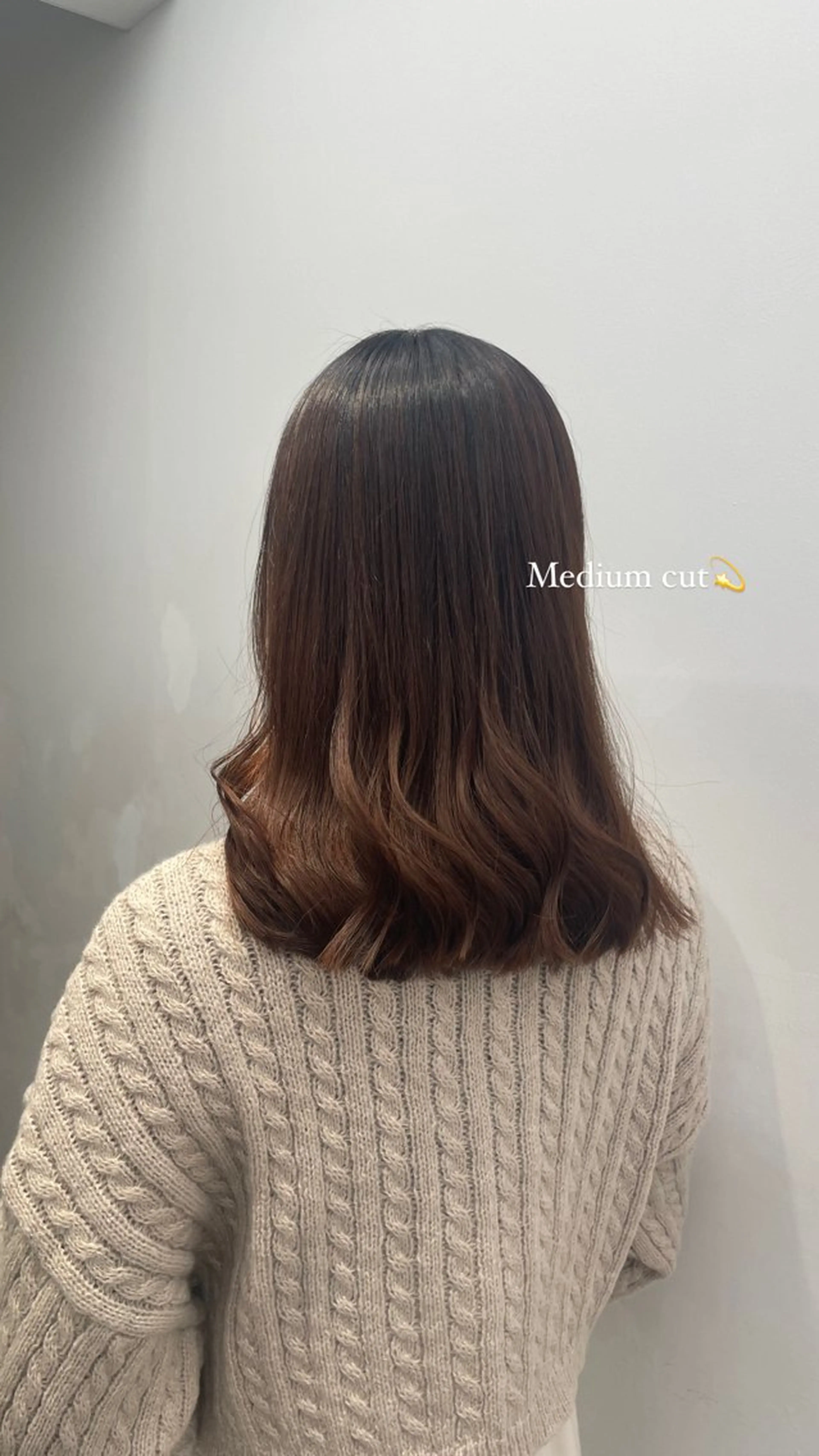 ミディアム 赤み消し×透明感 /🌙suwa🌙のヘアスタイル