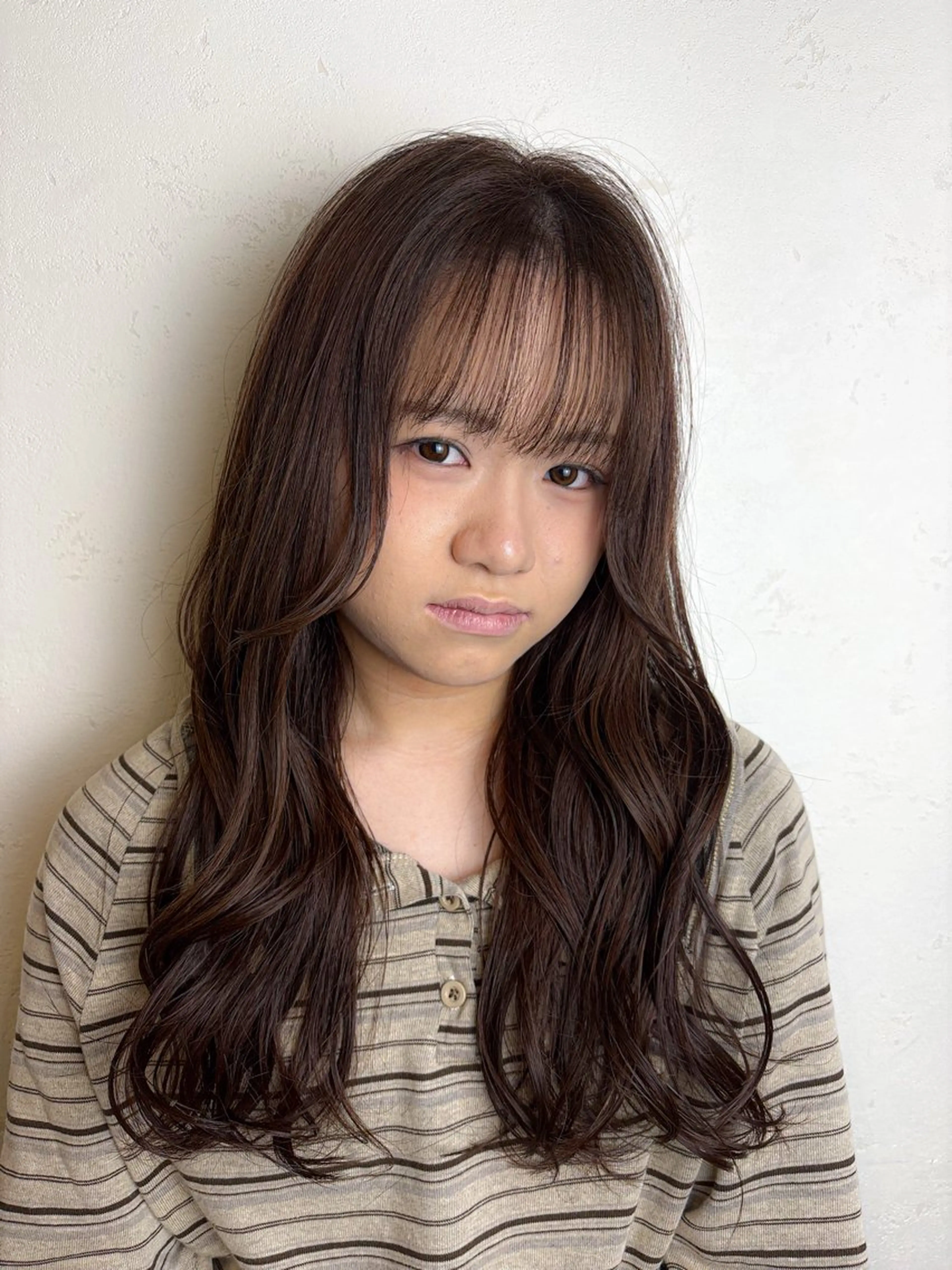 ロング カラー 髙杉 舞羽のヘアスタイル