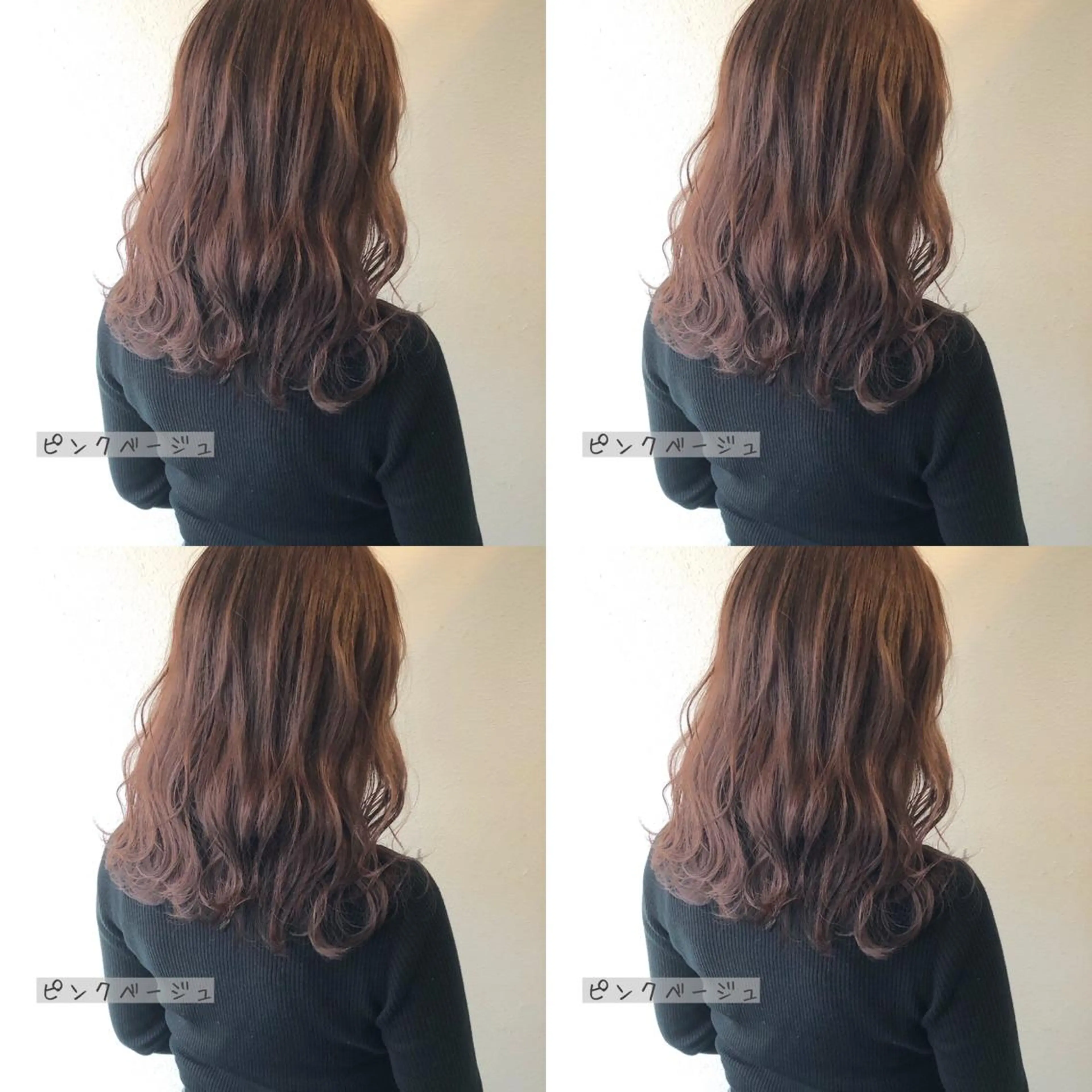 セミロング カラー ブリーチ あさだ しゅうたろうのヘアスタイル