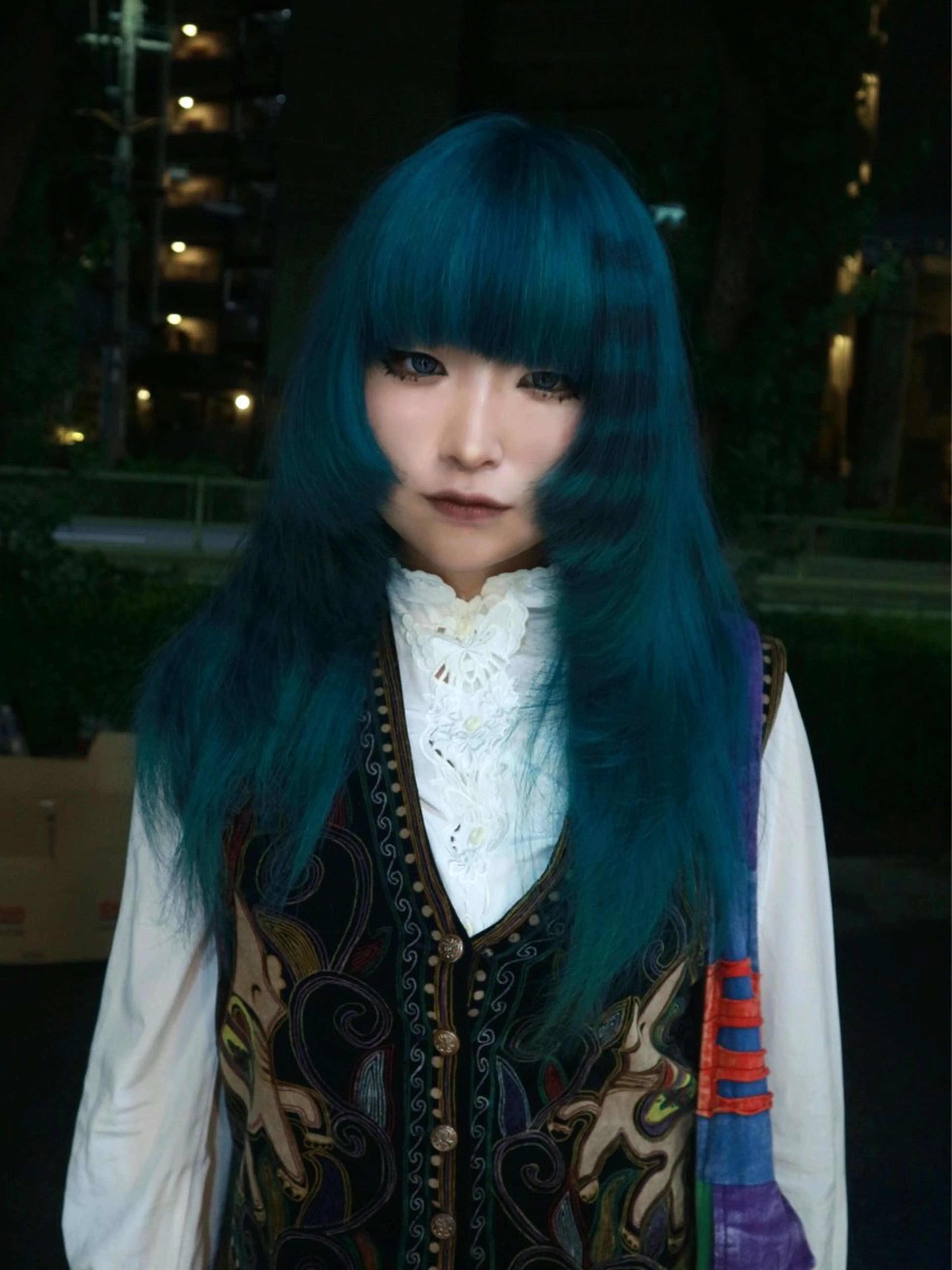 セミロング カラー ヘアカラー ハイトーン/メンズ/ デザイン/梅田/ミユのヘアスタイル