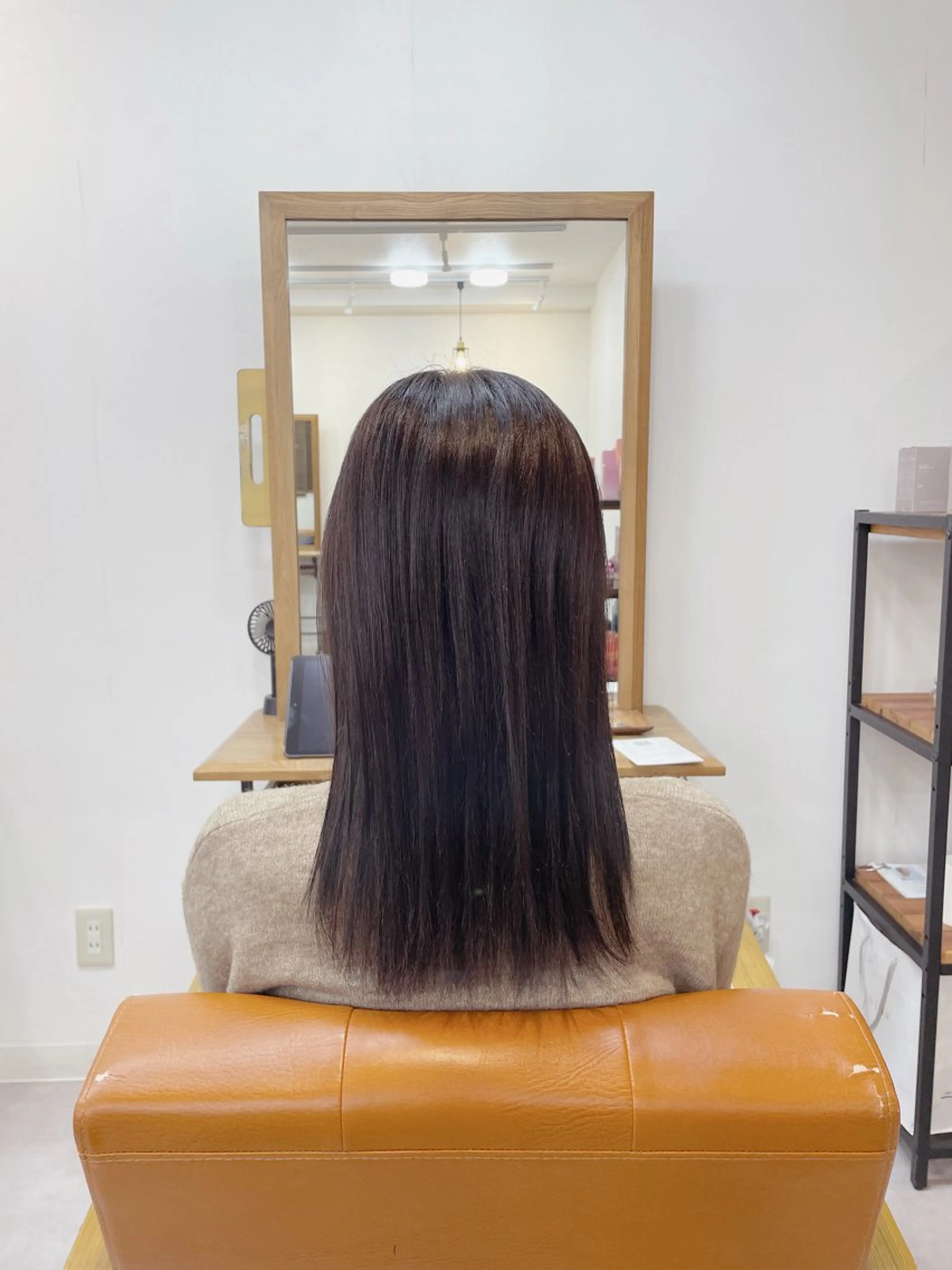 ミディアム lore 中村かれんのヘアスタイル