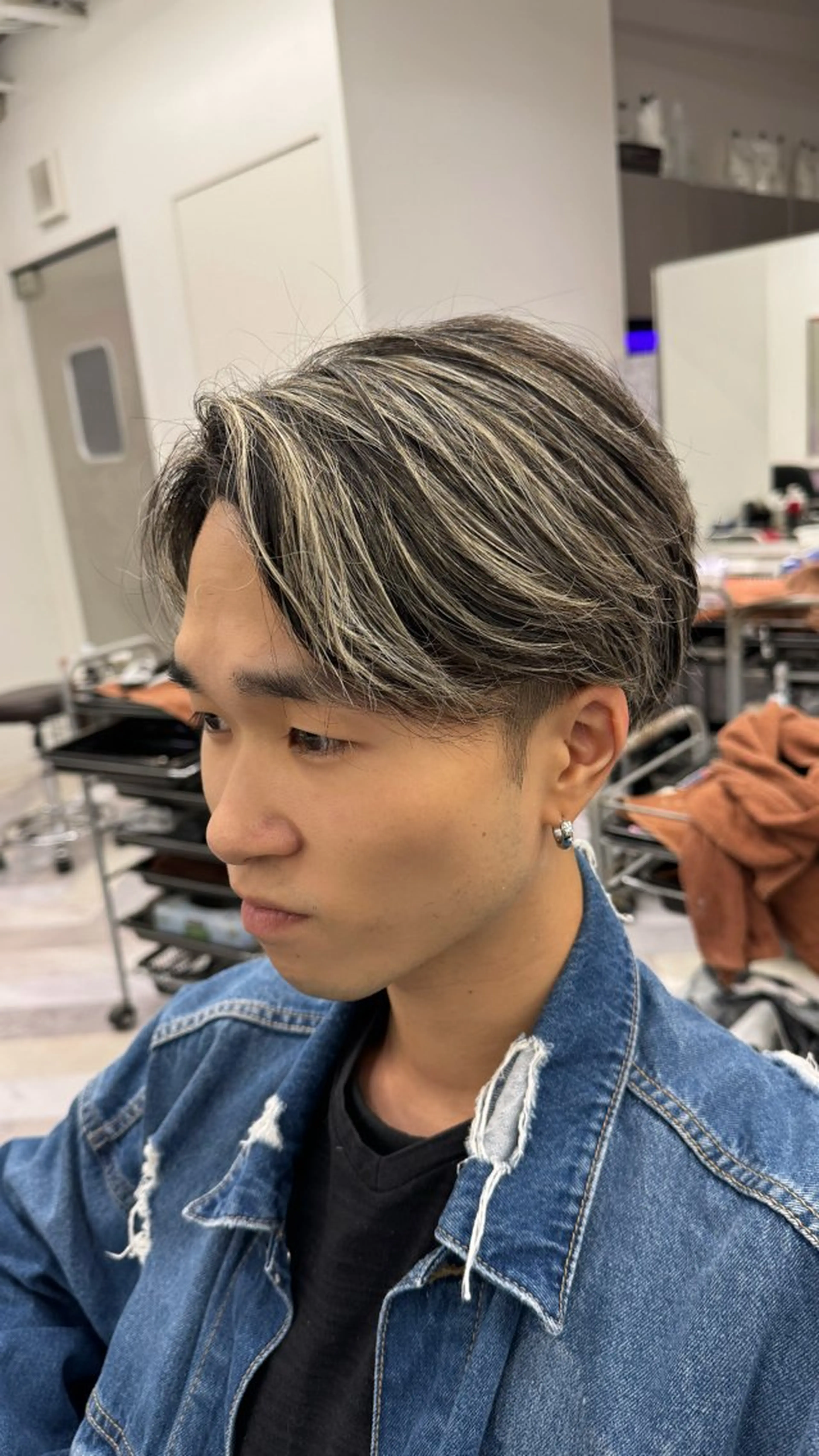 カラー ヘアアレンジ メンズ ヘアカラー EIGHT/ 琉聖のヘアスタイル