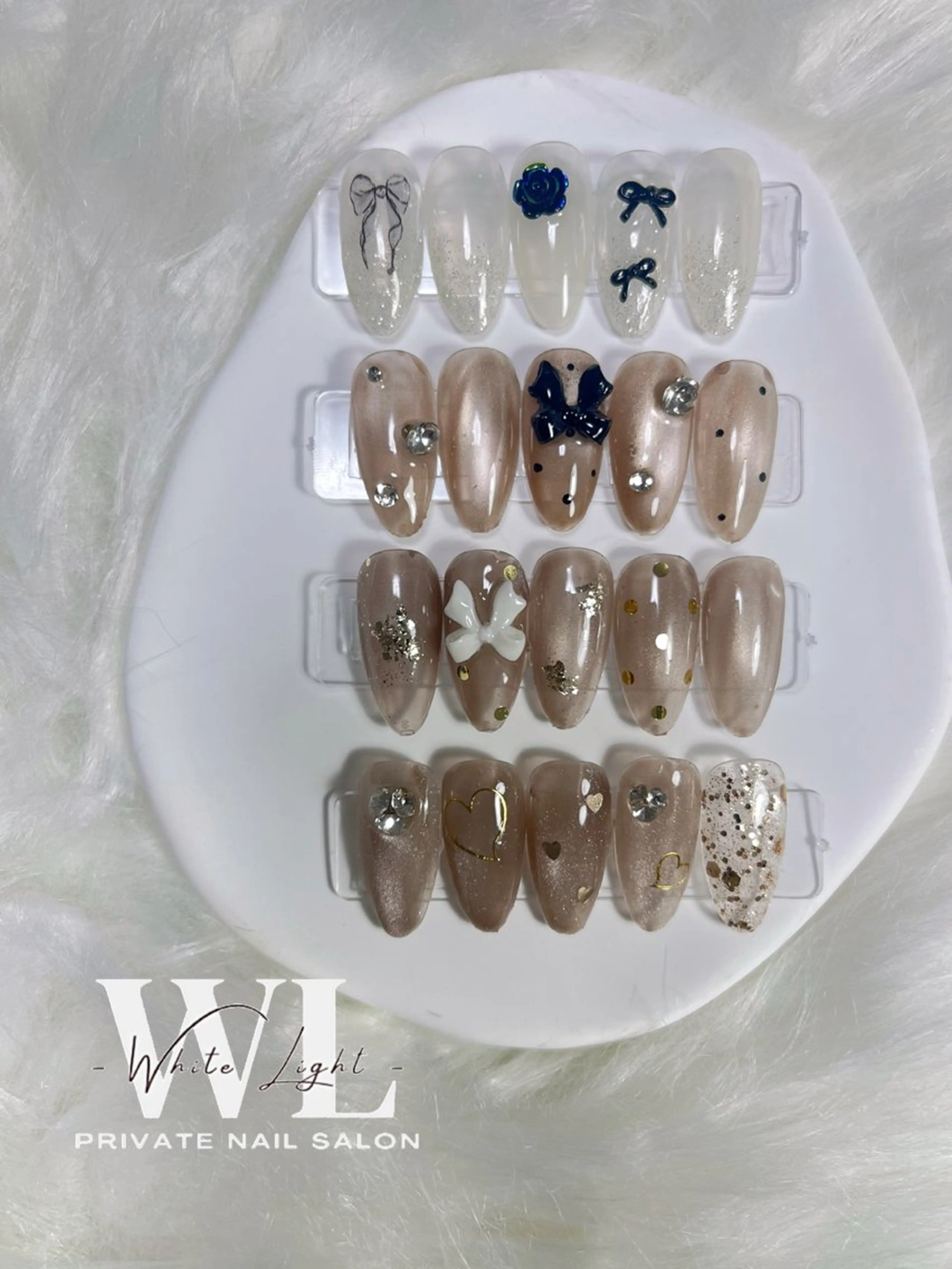 ネイル ワンホンネイル プライベートサロン WhiteLightのネイルデザイン