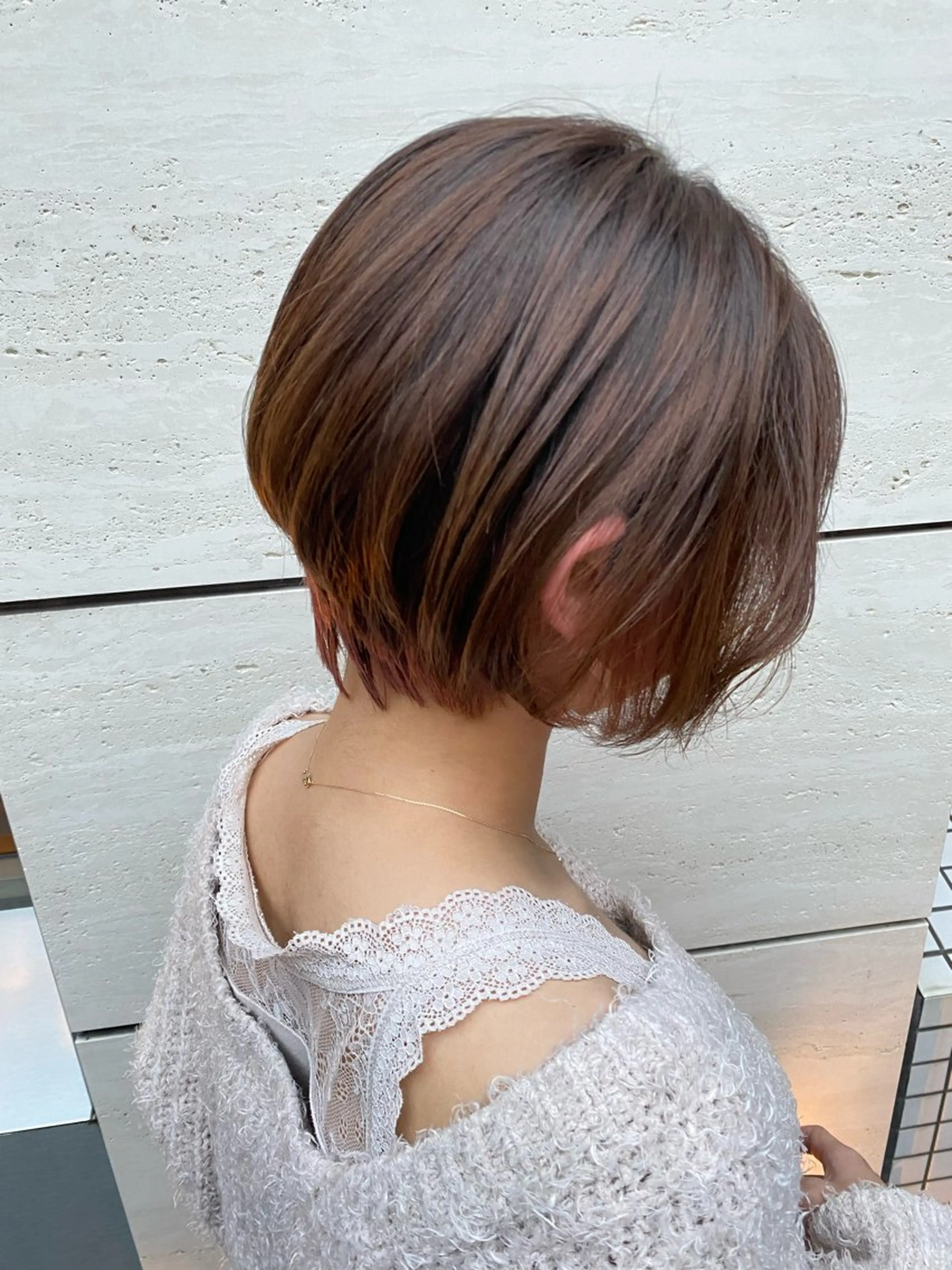 艶カラー+カット+ベースTrの写真