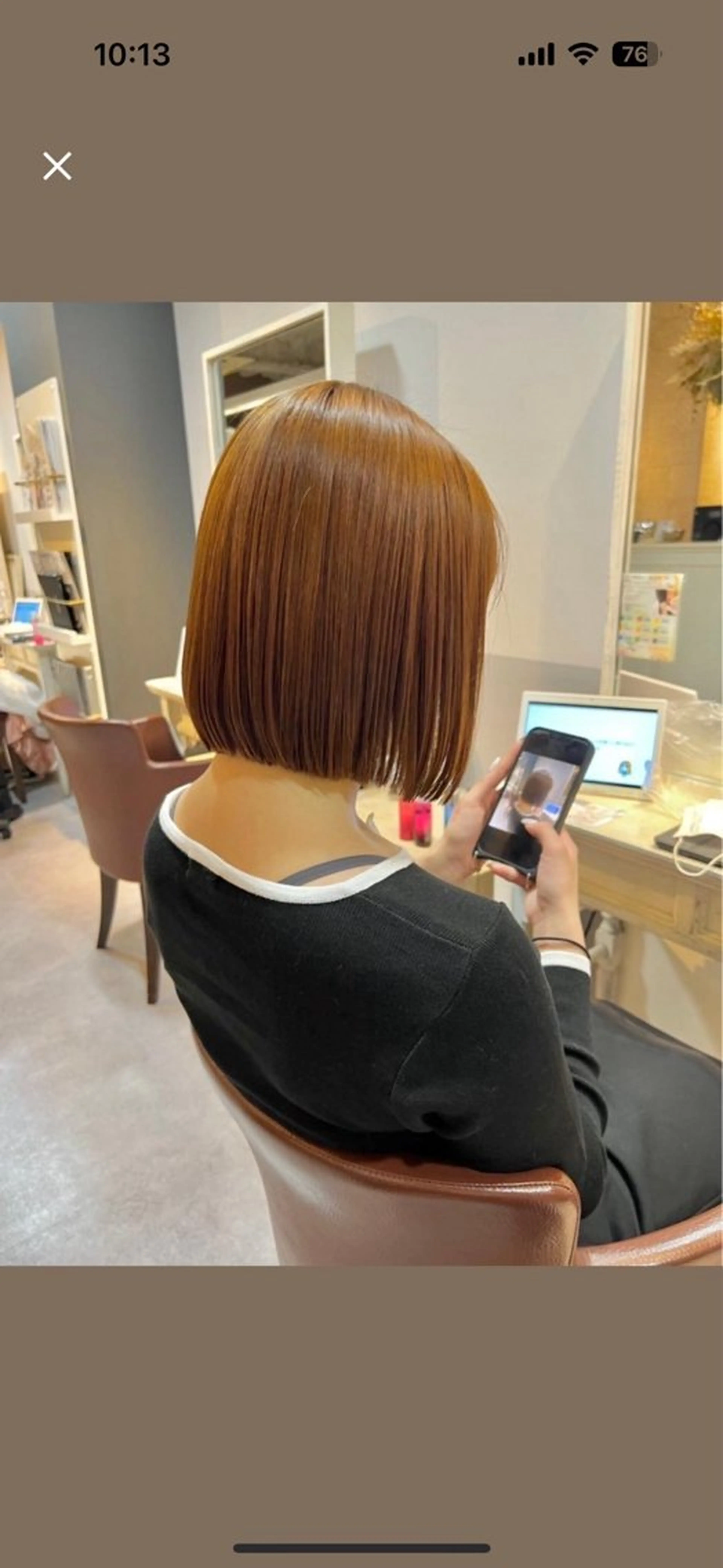 ミディアム 太田代 桃のヘアスタイル