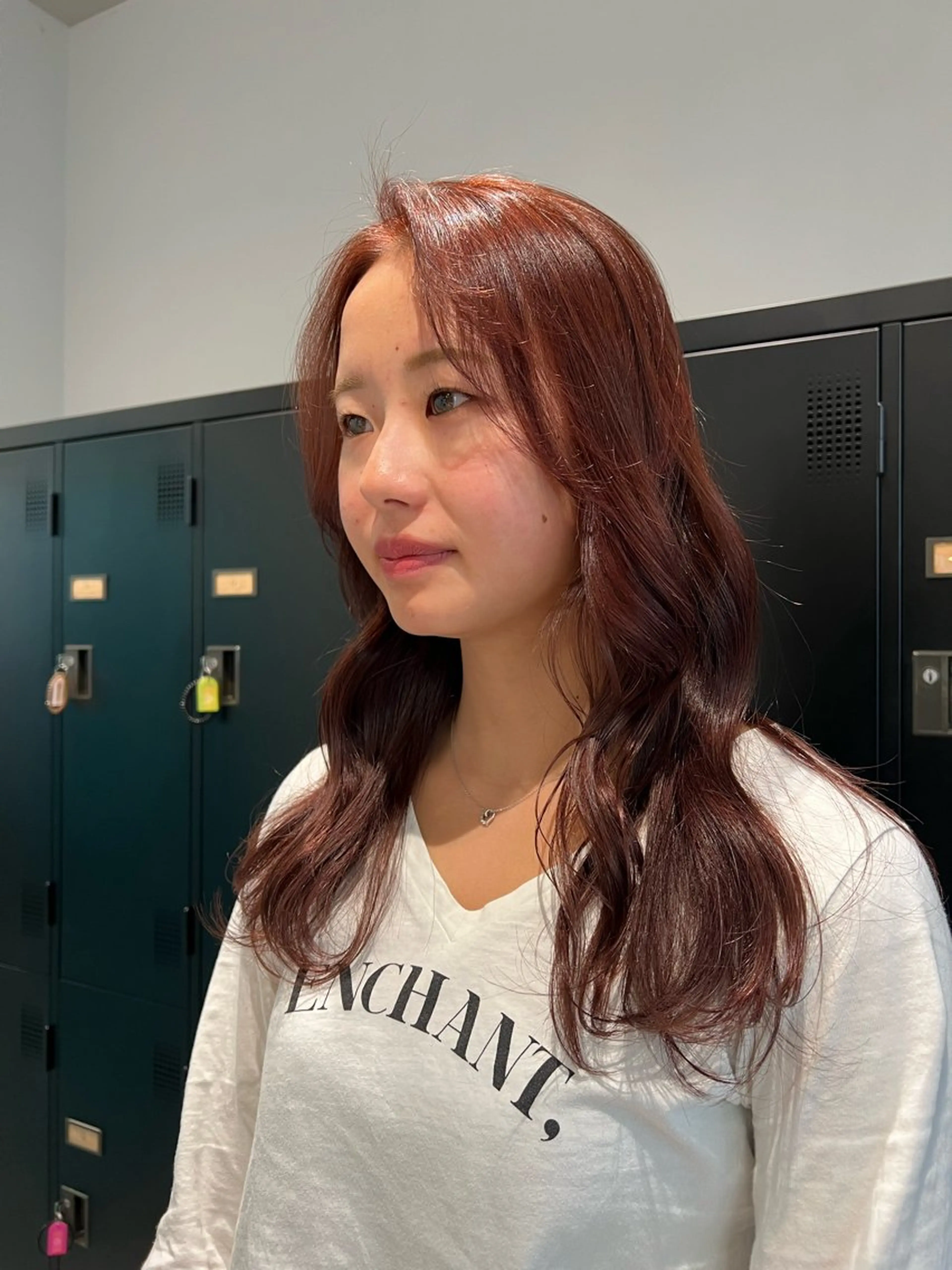 ロング カラー ヘアカラー トリートメント 🌞レイヤー×カラー 前川那津美🌞のヘアスタイル