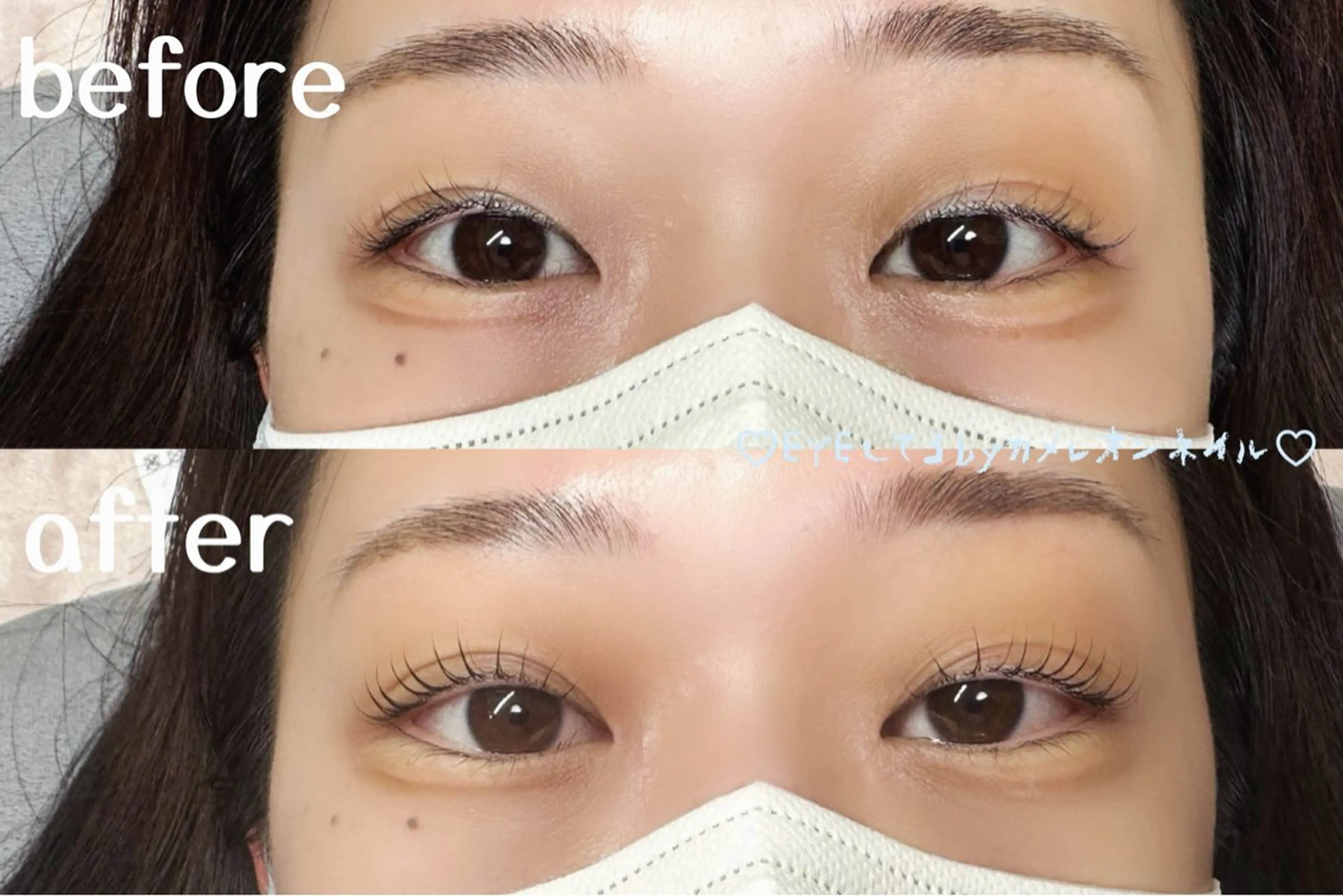 マツエク・マツパ EYEしてる megumiのマツエク・マツパデザイン