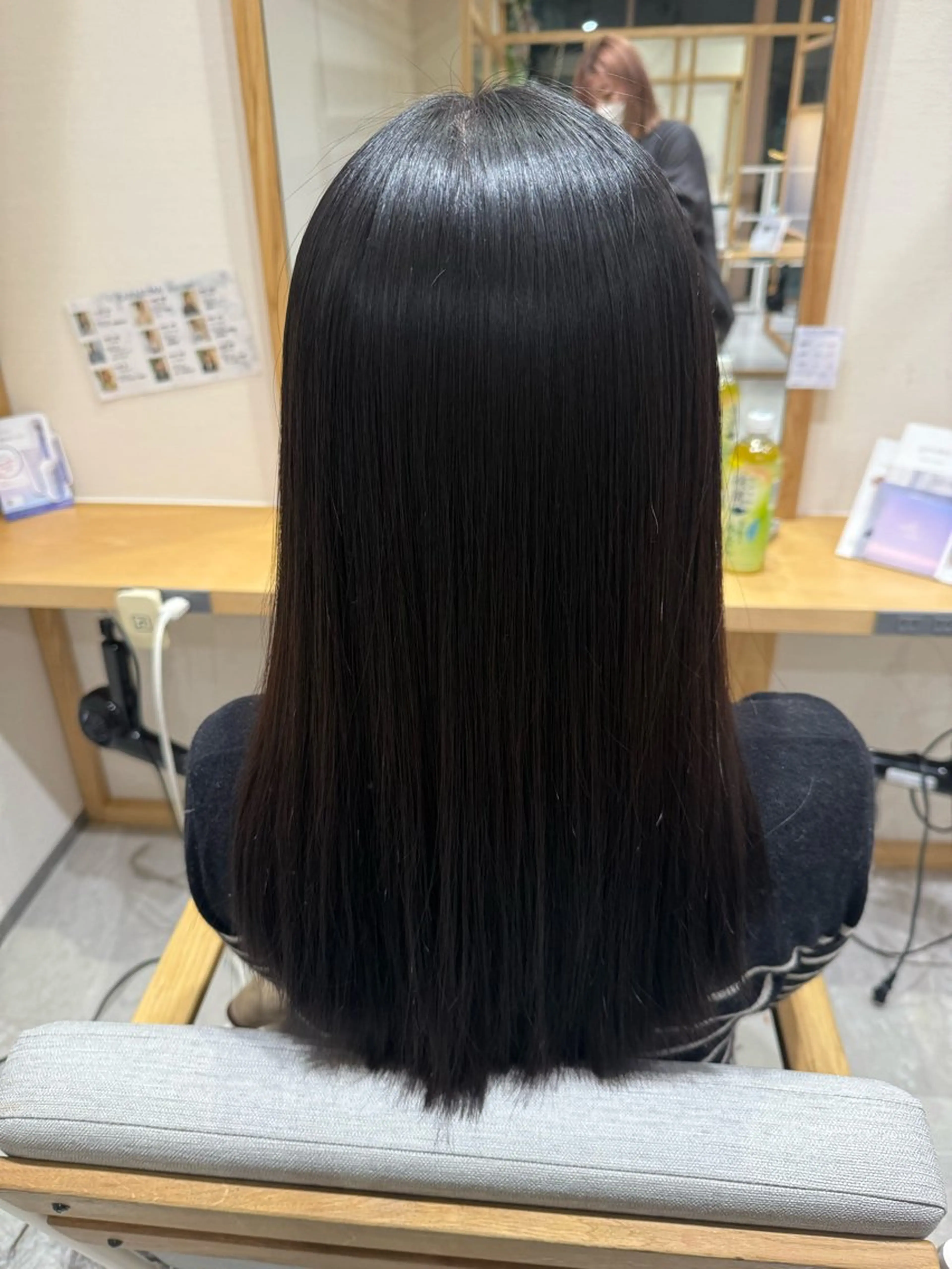 縮毛矯正＋トリートメントの写真